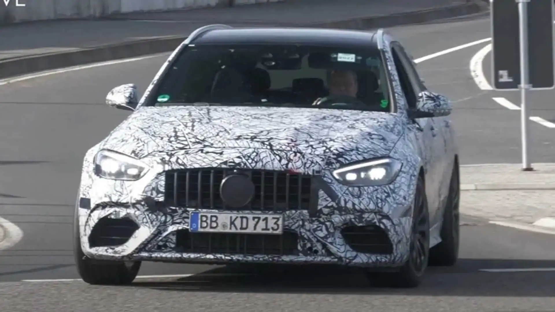 2023 Mercedes AMG C63 Wagon Tested 2.0-Liter Engine At Nurburgring