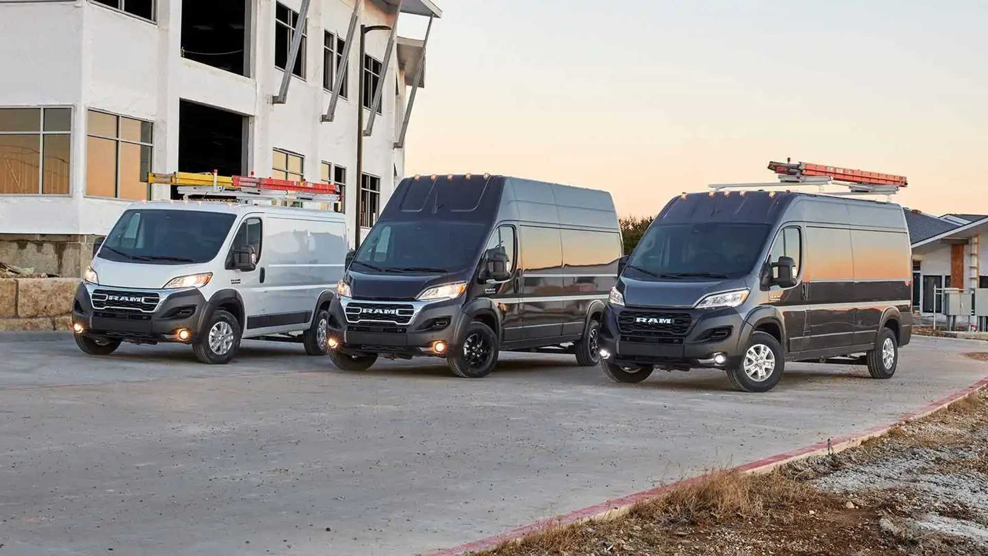 2023 Ram ProMaster debuts with a new face and super high roof option