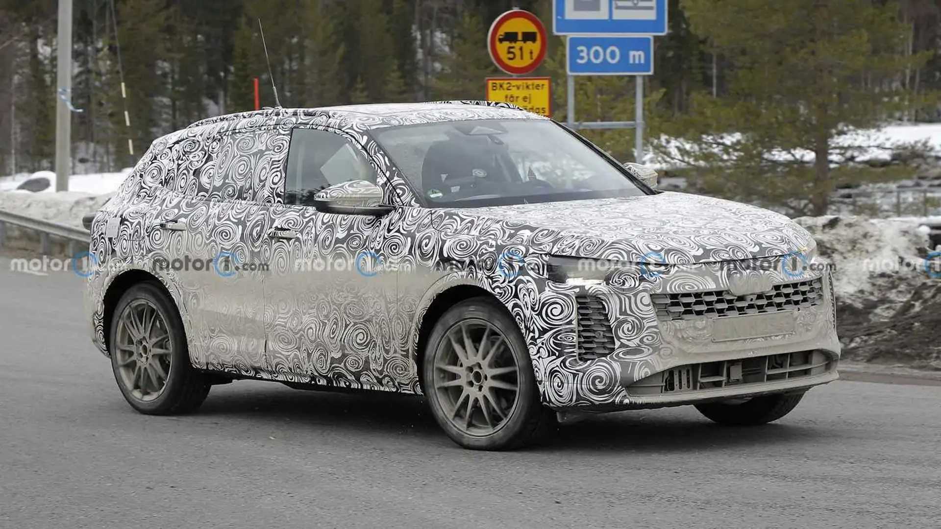 2024 Audi Q5 rendering after first spy shots with prototypes