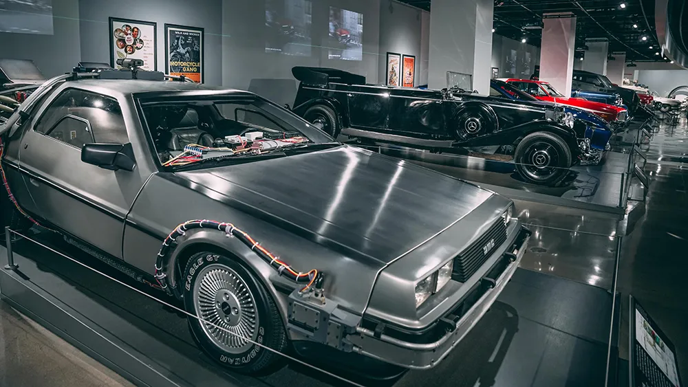 Petersen Museum Displays Iconic Hollywood Film Cars and TVs