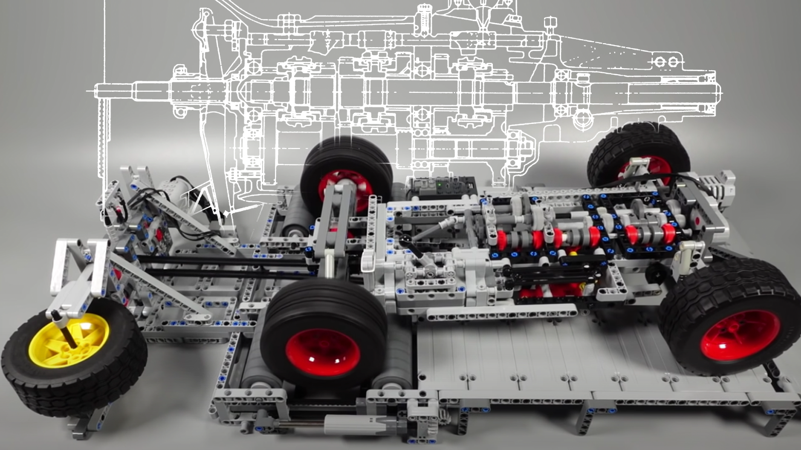 Lego Five-Speed Transmission With Dyno is An Engineering Marvel