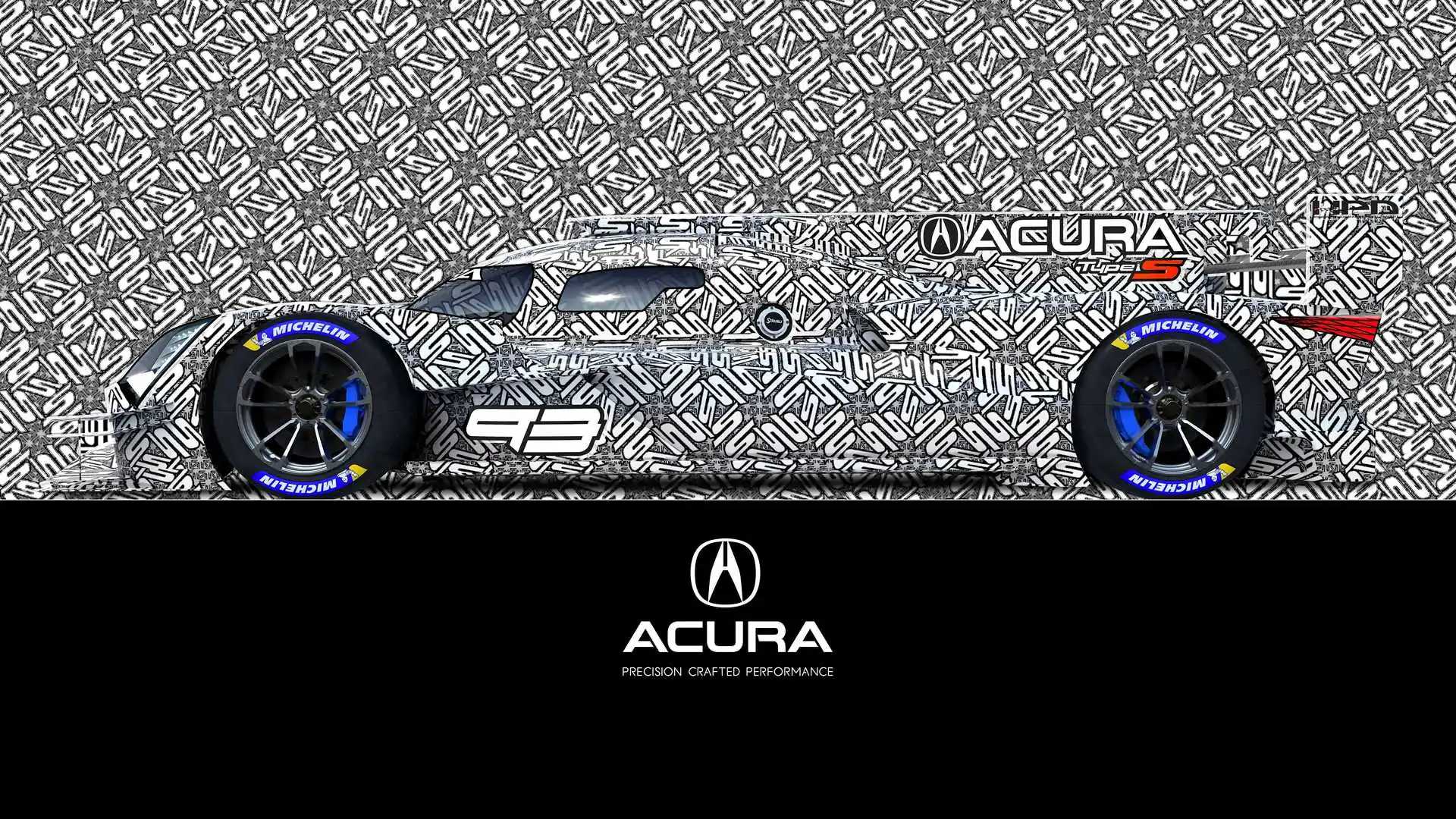 Acura Teases ARX06 LMDh Prototype. Wild Camo Can't Hide the Design