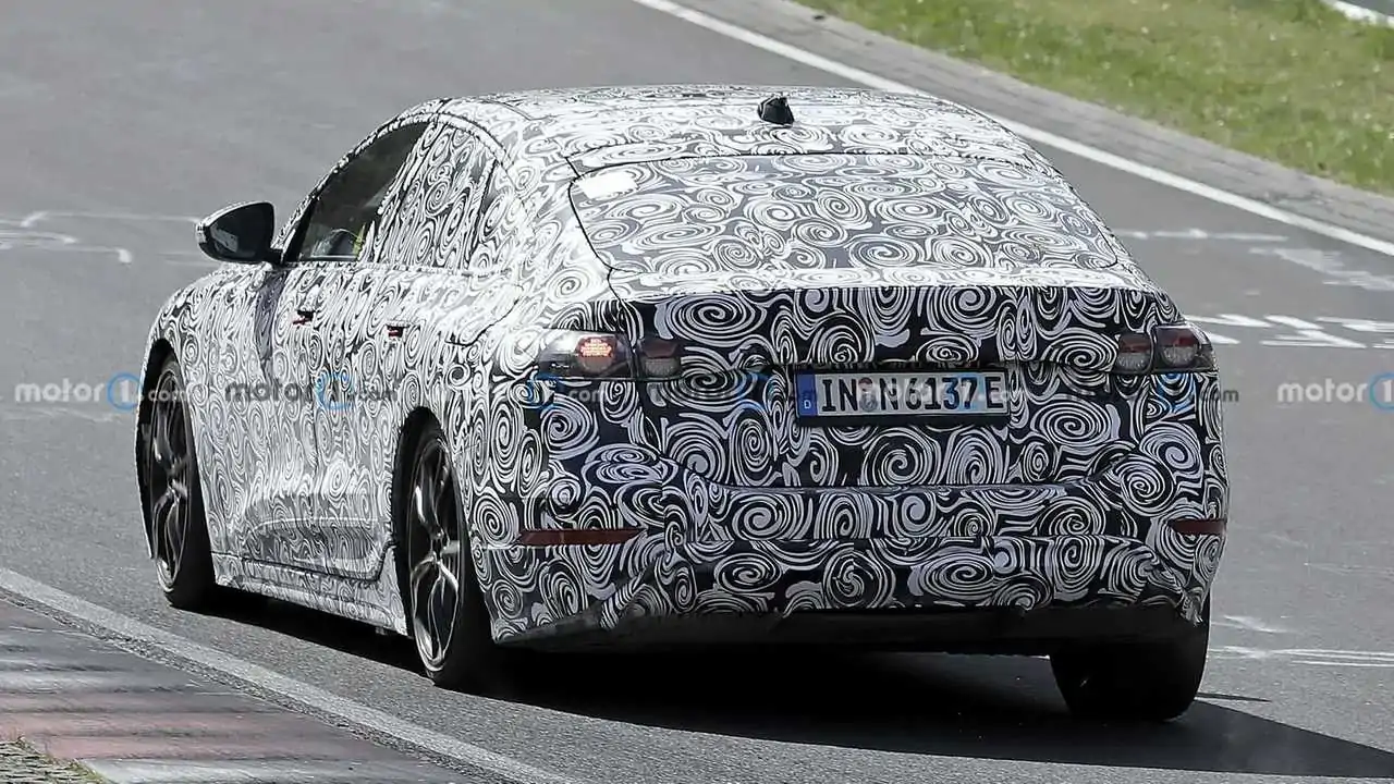 Audi A6 Etron Spy Shots: EV Pushed At Nurburgring