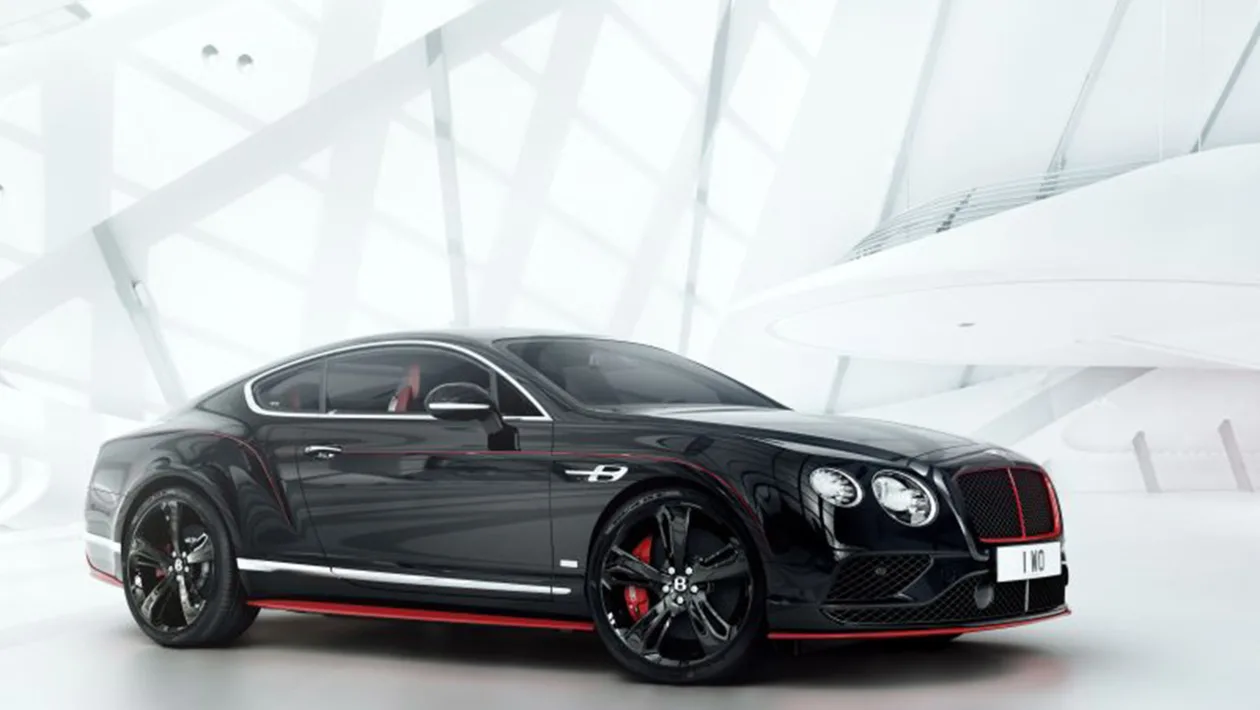 Australian GP unveils the Bentley Continental GT Black Speed