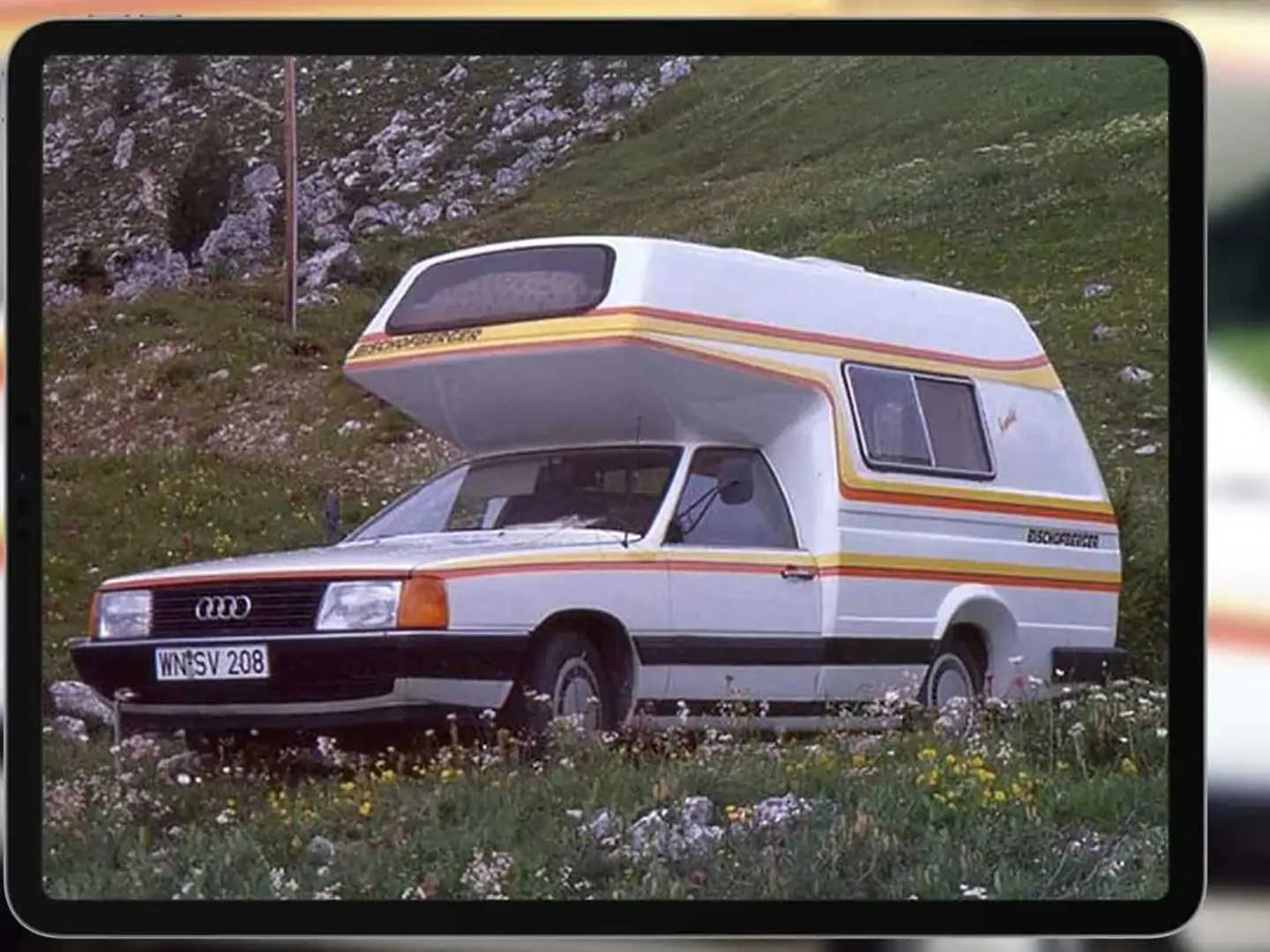 Audi 100 Camper Conversion Is A Glorious Slice Of 1980's RV Life It is also very rare to find the