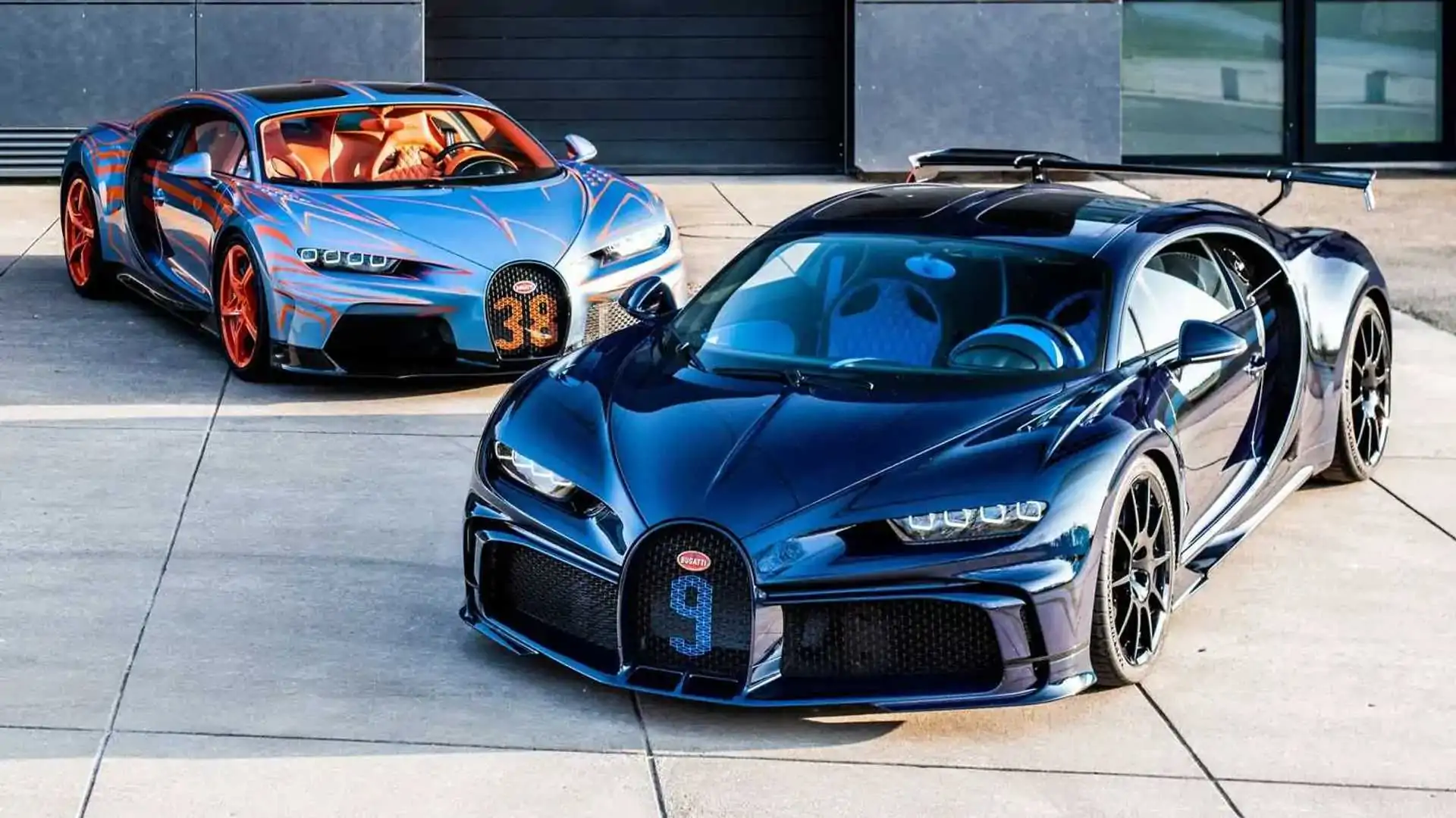 The Paint Jobs of Bespoke Bugatti Chirons Took Five Weeks To Complete