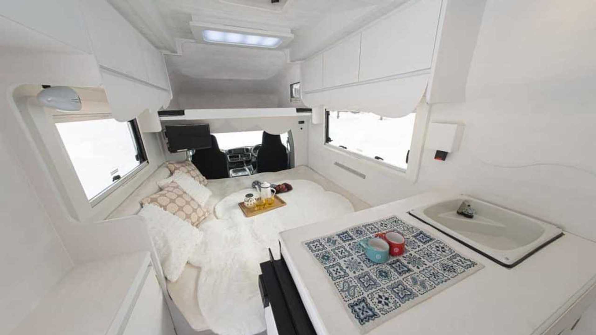 Camakuruma Concept Camper Has Interior Inspired By An Igloo