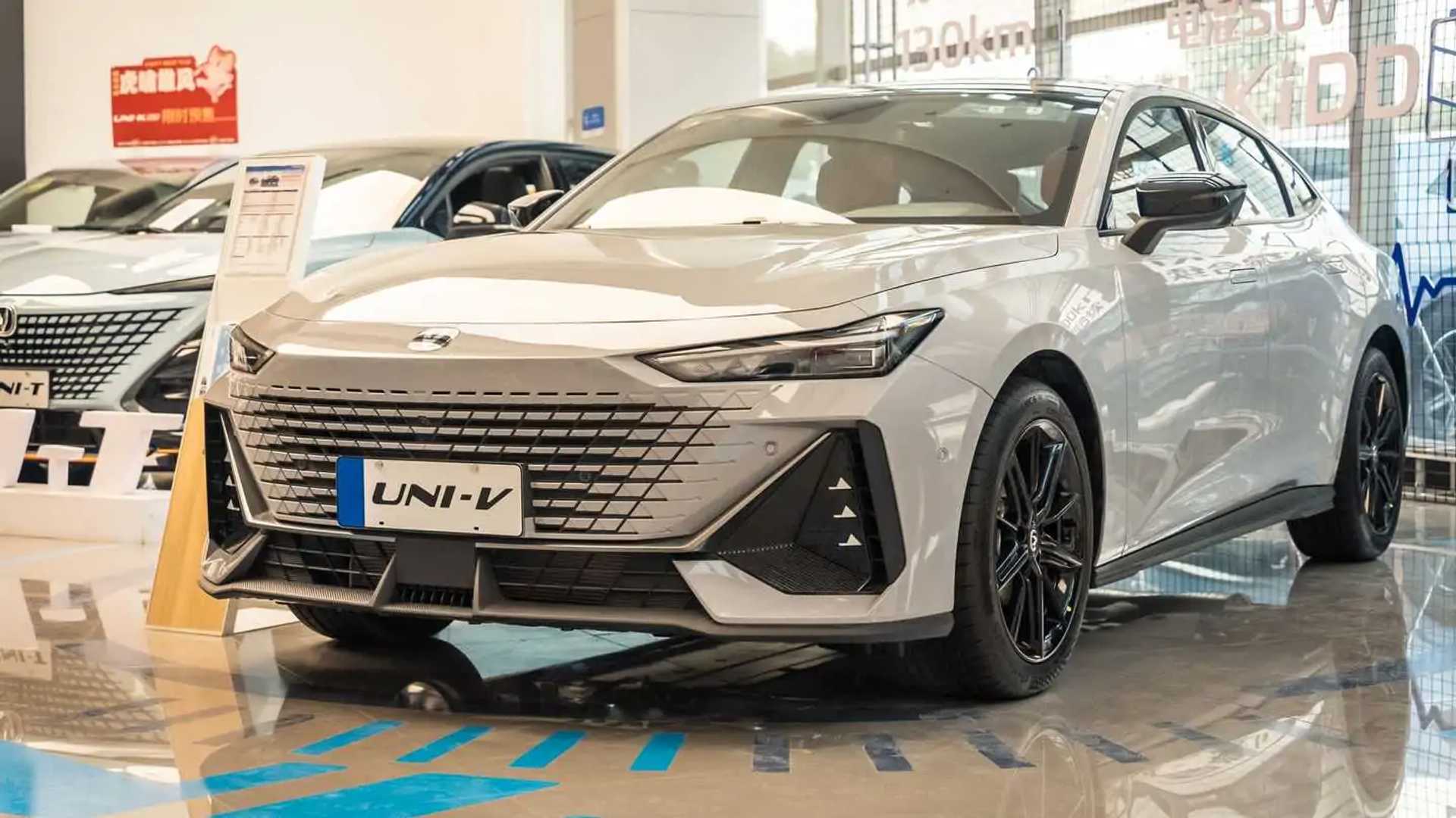 Changan UNI-V Is Aggressive-Looking, Underpowered Sports Sedan From China