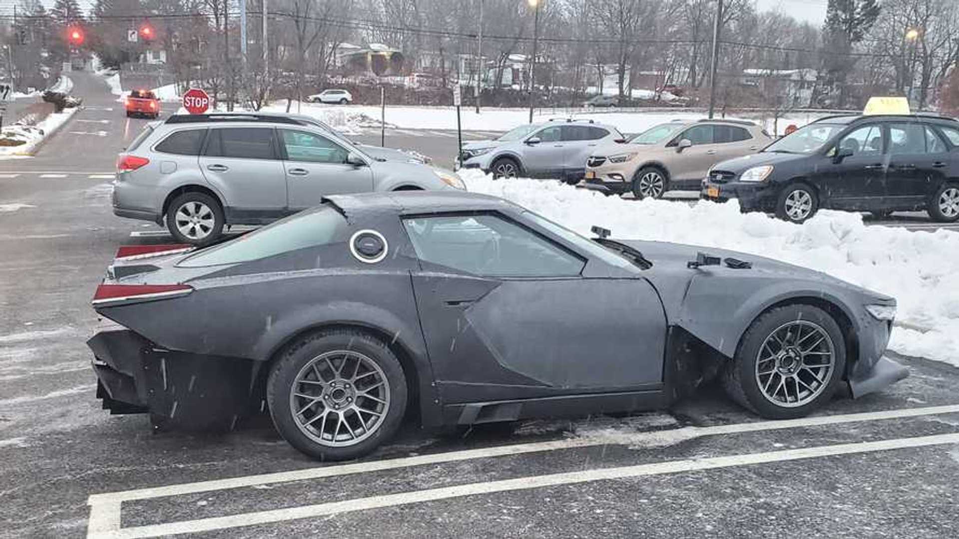 The Cyberpunk-Inspired Chevy C4 Corvette is Under This Coupe