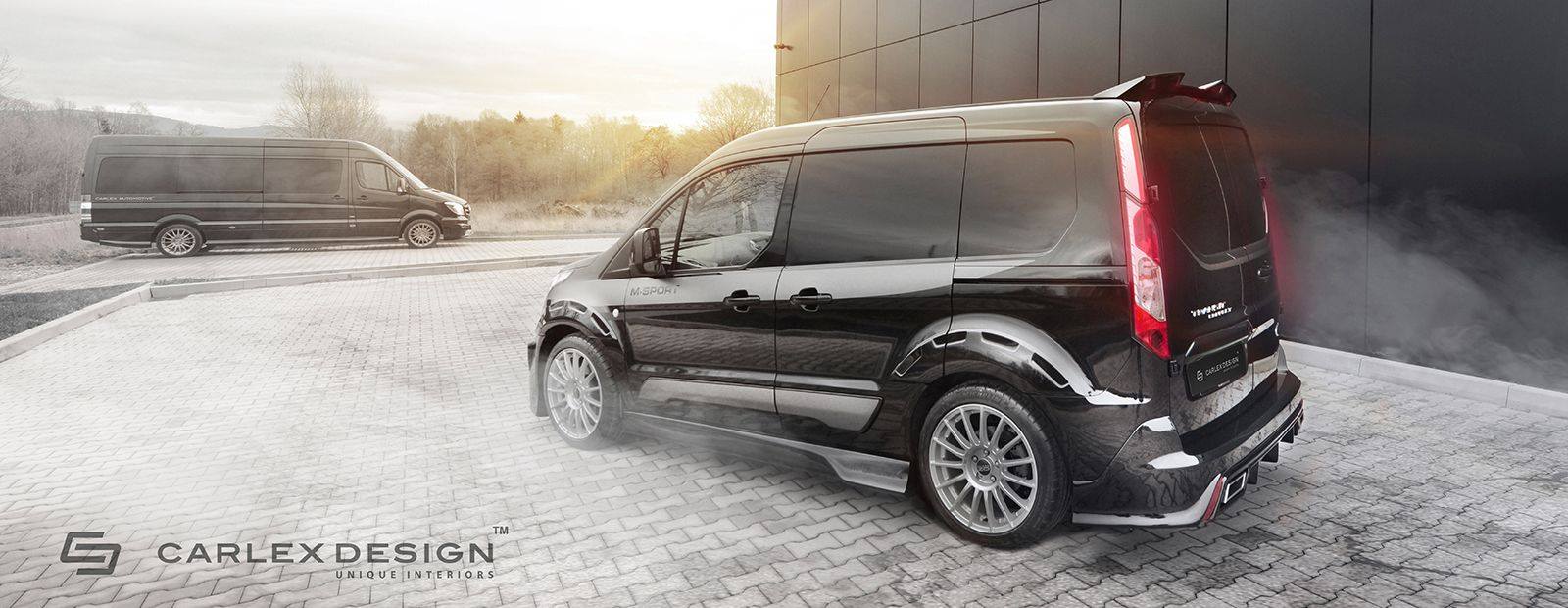 Ford Transit Connect by Carlex almost makes sense