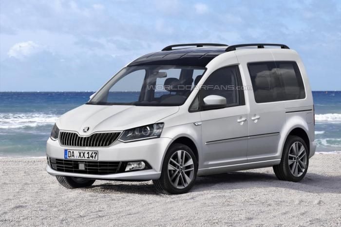 The 2016 Skoda Roomster rendering is likely spot on