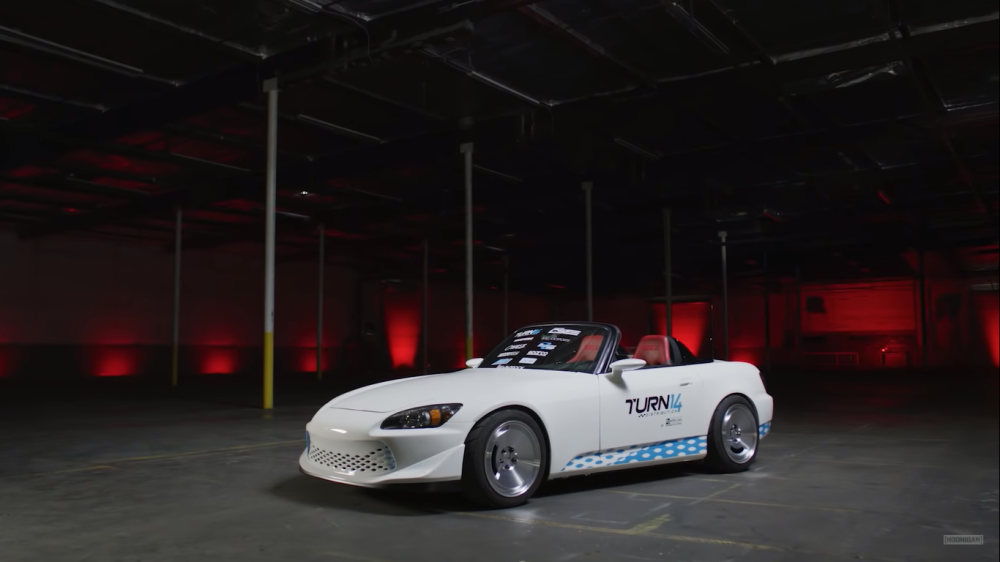 Tesla-Powered Honda S2000 Produces 500 Horsepower Non-VTEC