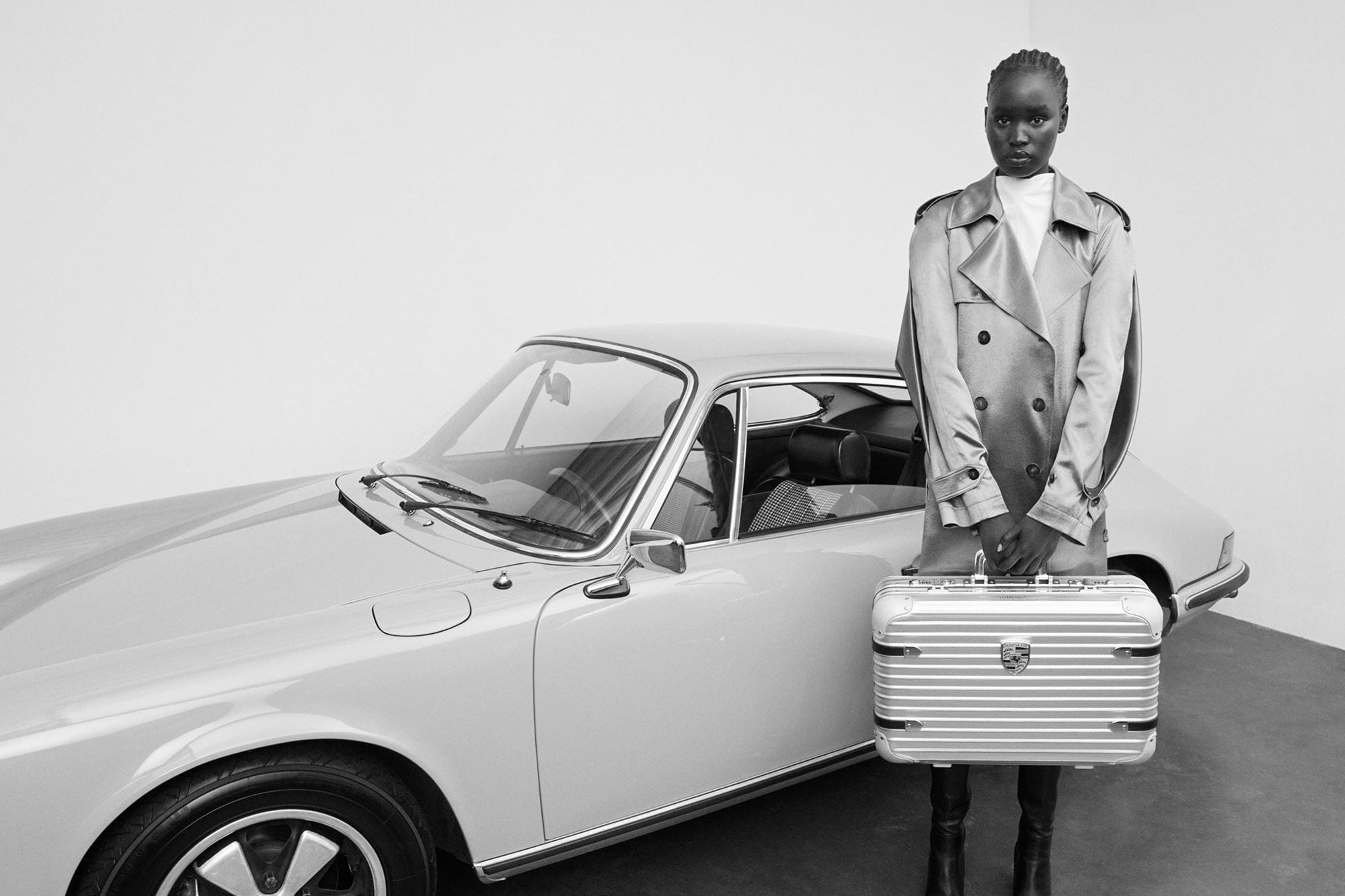 Porsche Partners with Rimowa for a 911-Inspired Suitcase Hand-Carry Suitcase