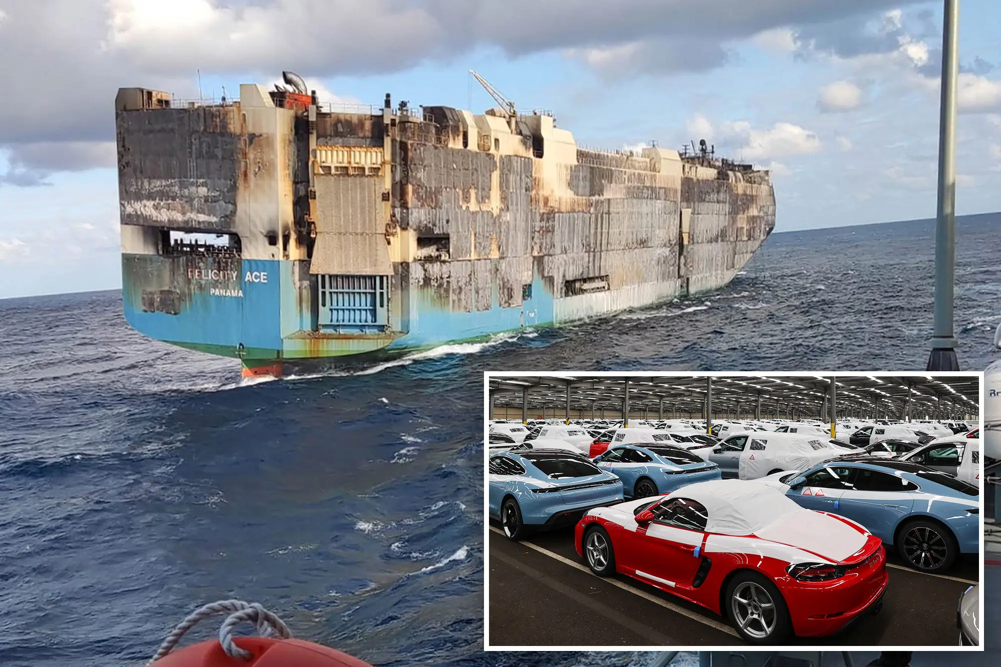 These Are the Cars That Were Destroyed by Felicity Ace Sank.