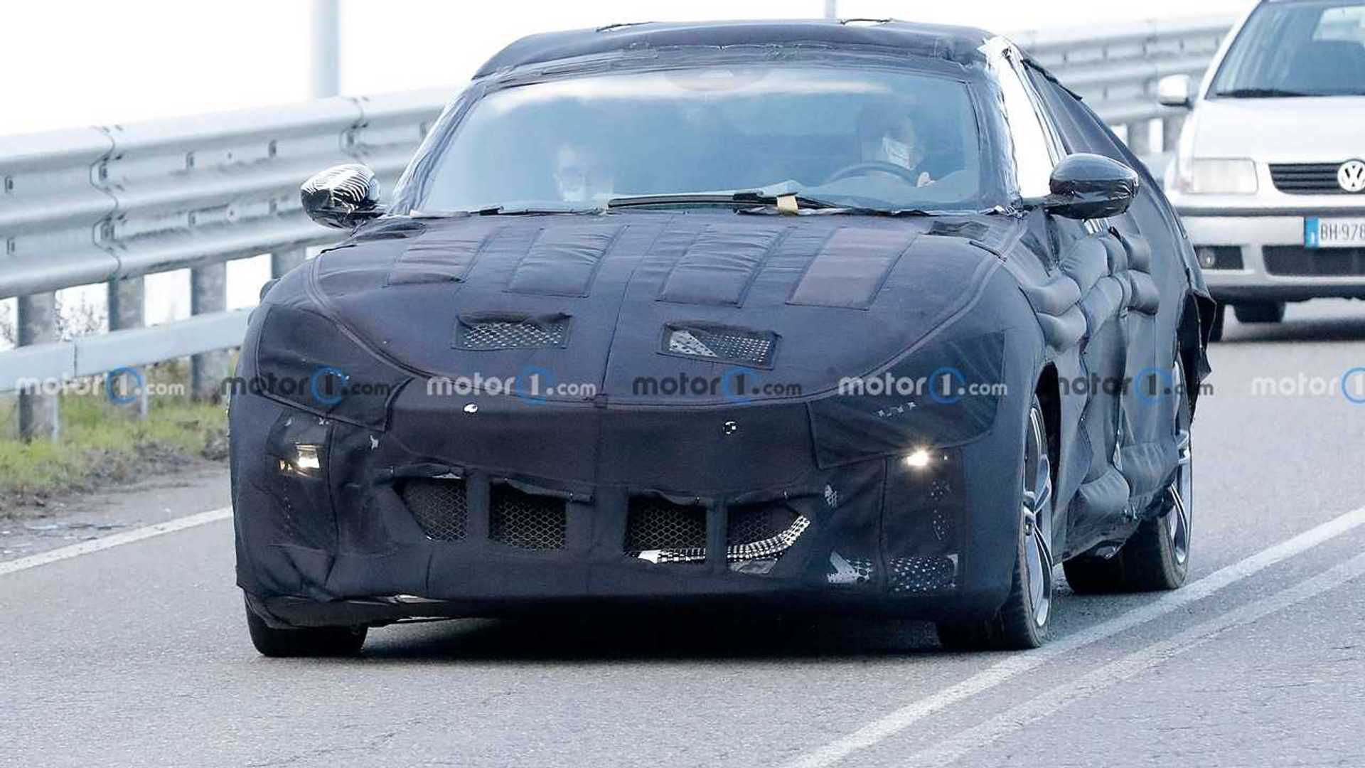 Ferrari Purosangue Spied Looking Like A Lifted Hyper Hatchback