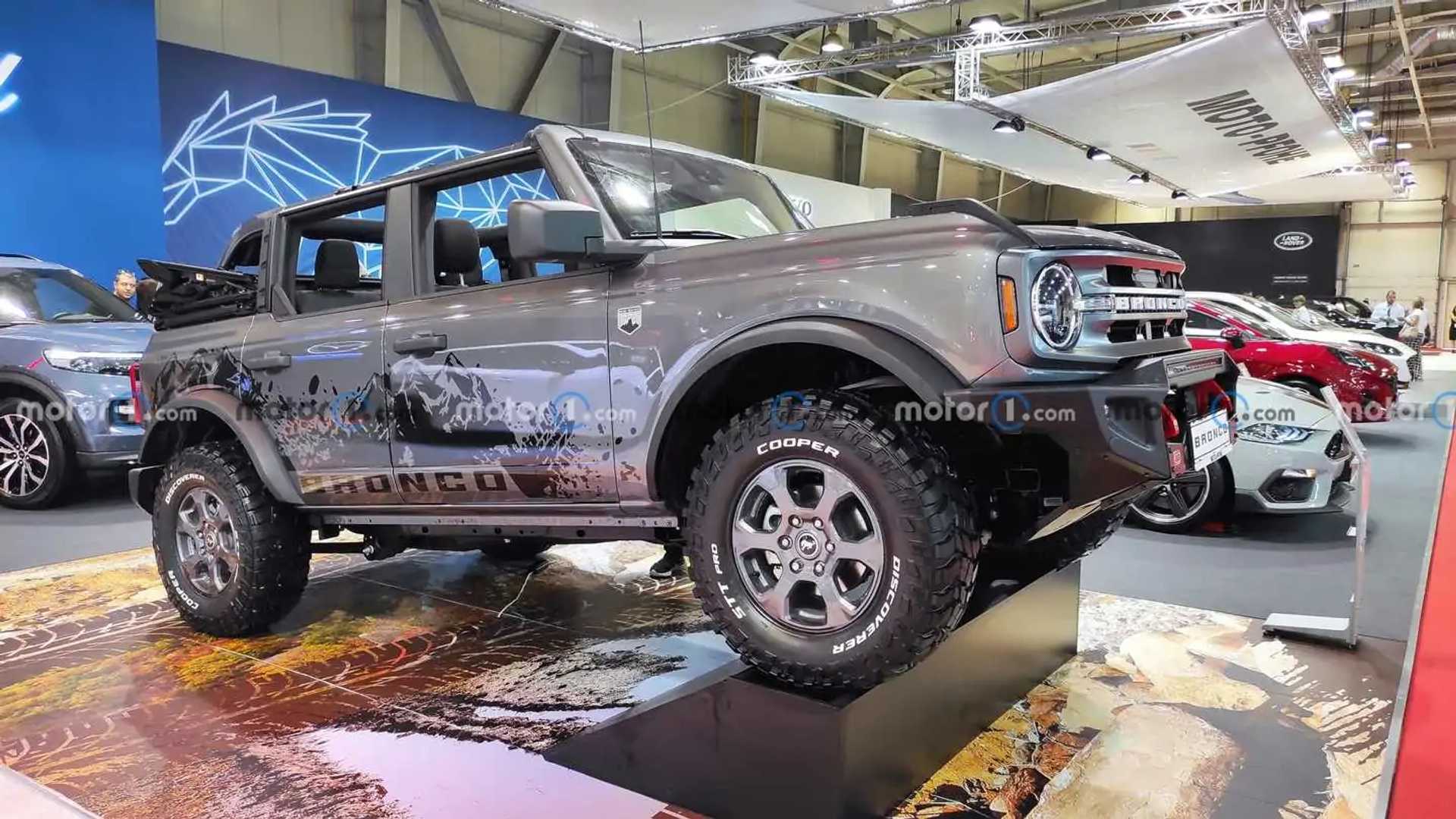 Ford Bronco Makes European Show debut, Launch Possible but Not Confirmed