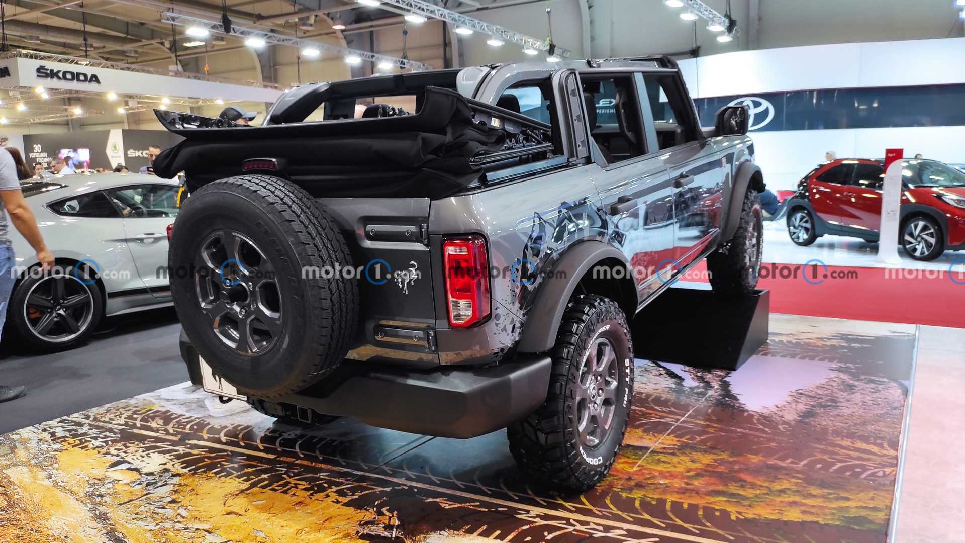 Ford Bronco Makes European Show debut,