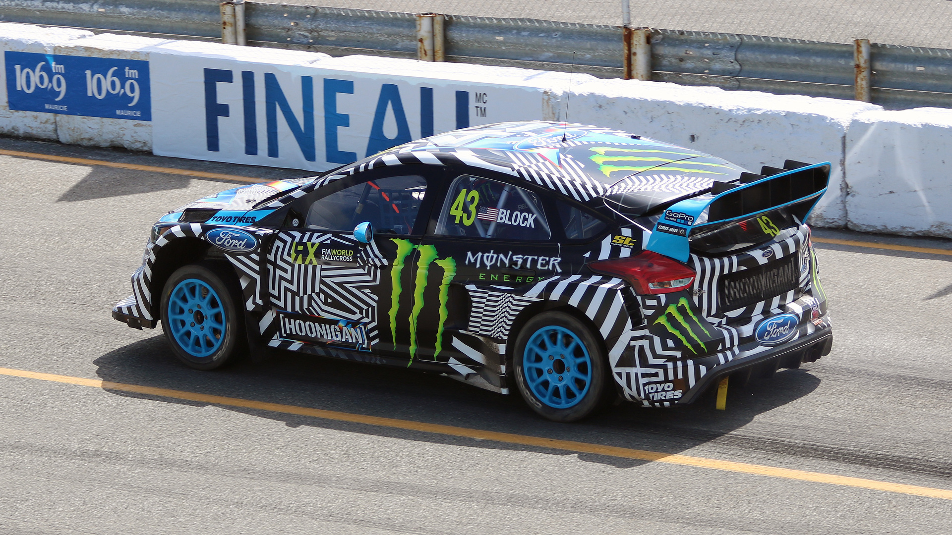 Behind the scenes of the Ford Focus RS RX rallycross vehicle