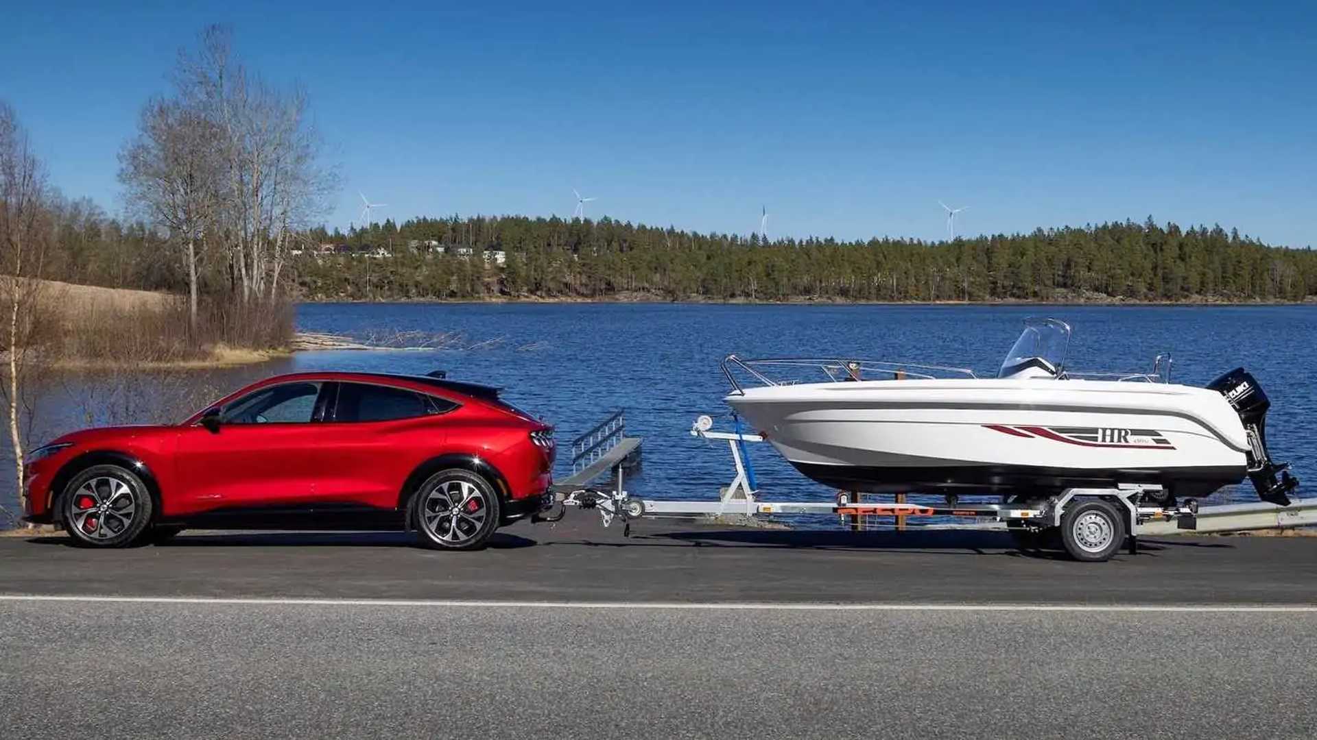 2022 Ford Mustang Mach E Gets Increased Towing Capacity in Europe