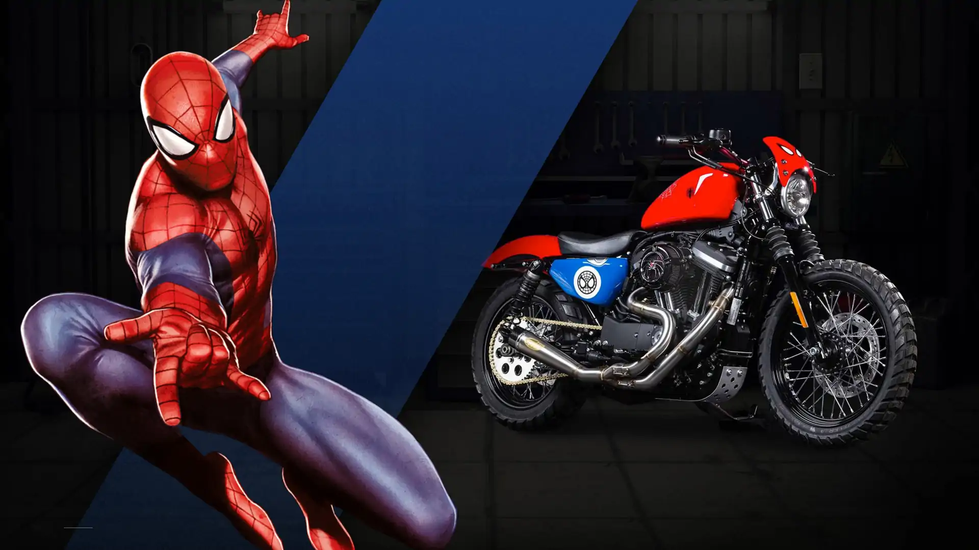  Harley-Davidson Harley-Davidson motorcycles are inspired by Marvel