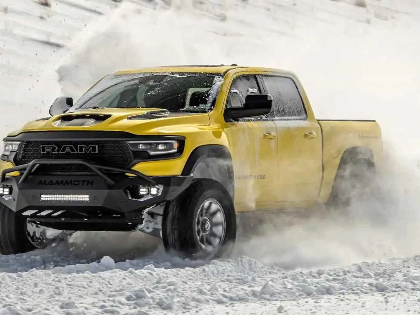 Hennessey Ram TRX with 1,000 HP Can Only Go 56 MPH in Finland