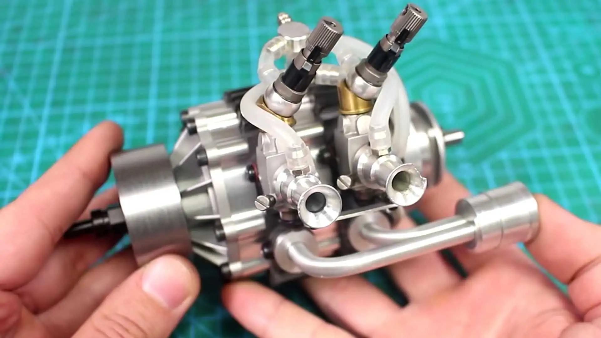 The Custom-Built RC Car Rotary Motor Is Small Enough to Fit in Your Hand