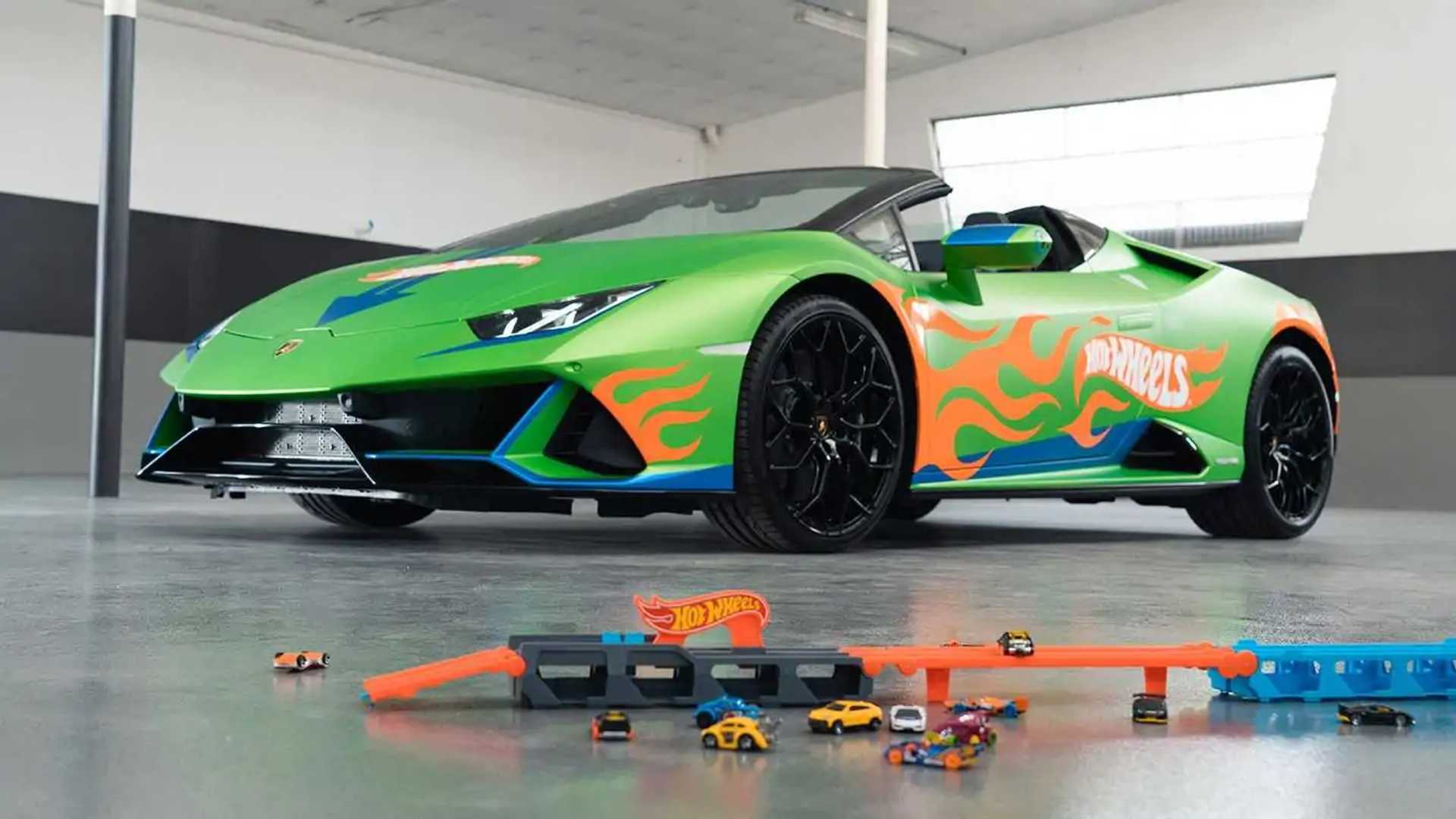 Lamborghini Huracan SUPERTOYS Puts Full-Size Hotwheels on The Road