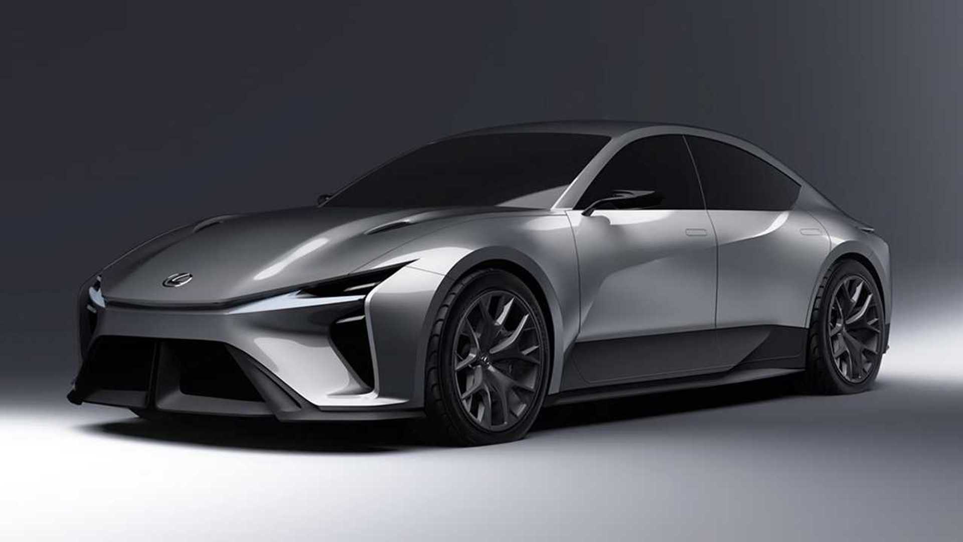 Lexus Electrified Sedan Concept Shows Off Styling In New Images