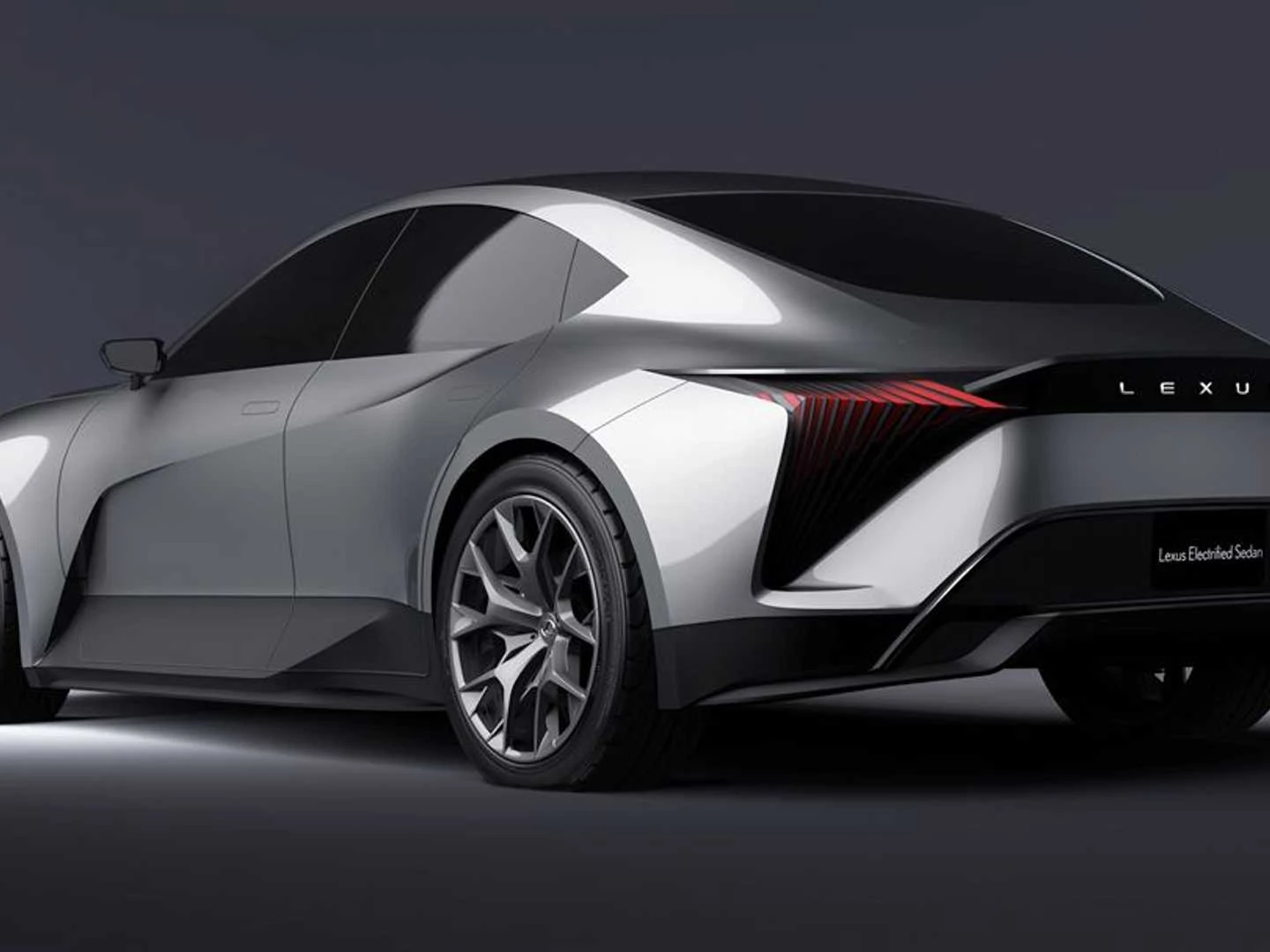 Lexus Electrified Sedan Concept Shows Off Styling In New Images