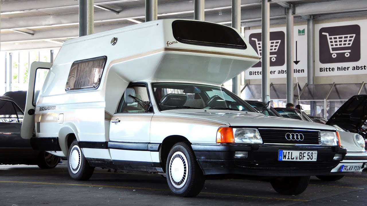 Audi 100 Camper Conversion Is A Glorious Slice Of 1980's RV Life It is also very rare to find the