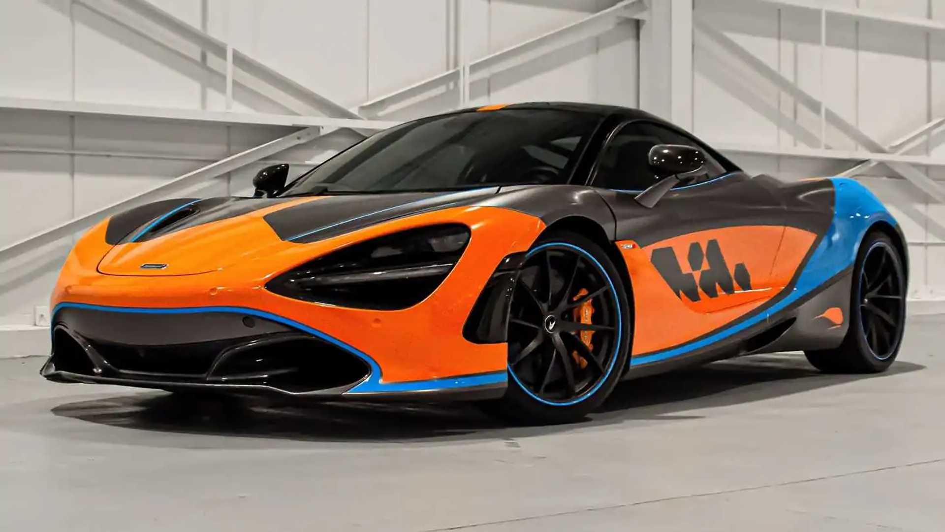 McLaren 720S Looks Like F1 Car for F1 Miami Grand Prix