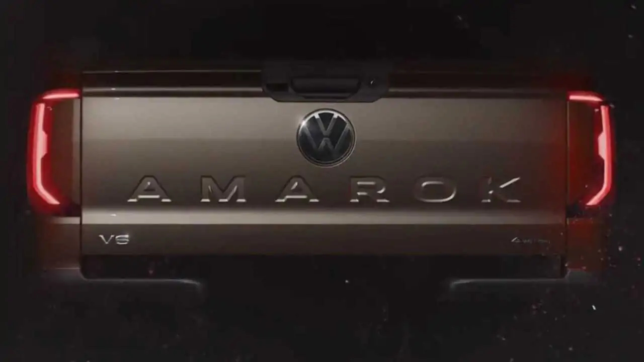 2023 VW Amarok New Teaser Reveals Optional Mattrix LED Headlights