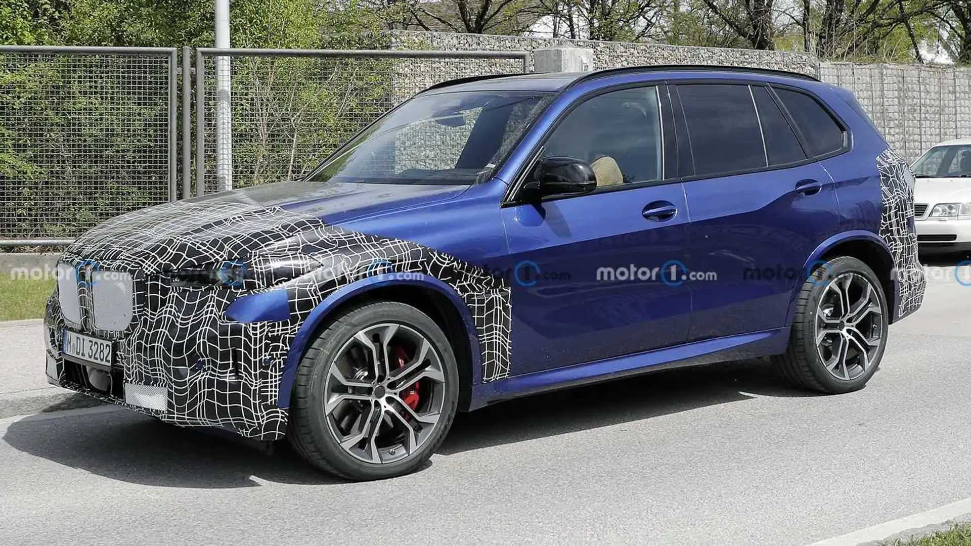 New BMW X5 Spy Photos Preview the Popular SUV's Modest Design