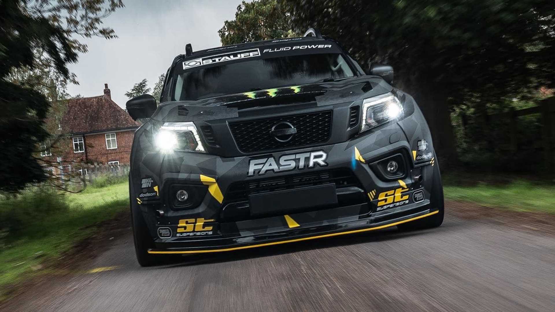 1,000-HP Nissan Navara-R Has GT-R Engine, Custom Body Kit