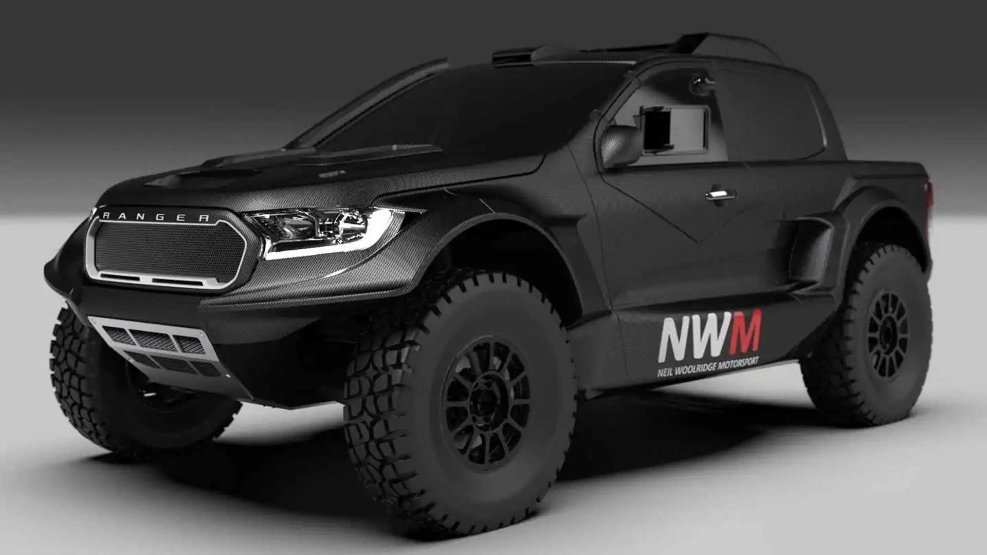 This Ford Ranger is ready to rally race in South Africa