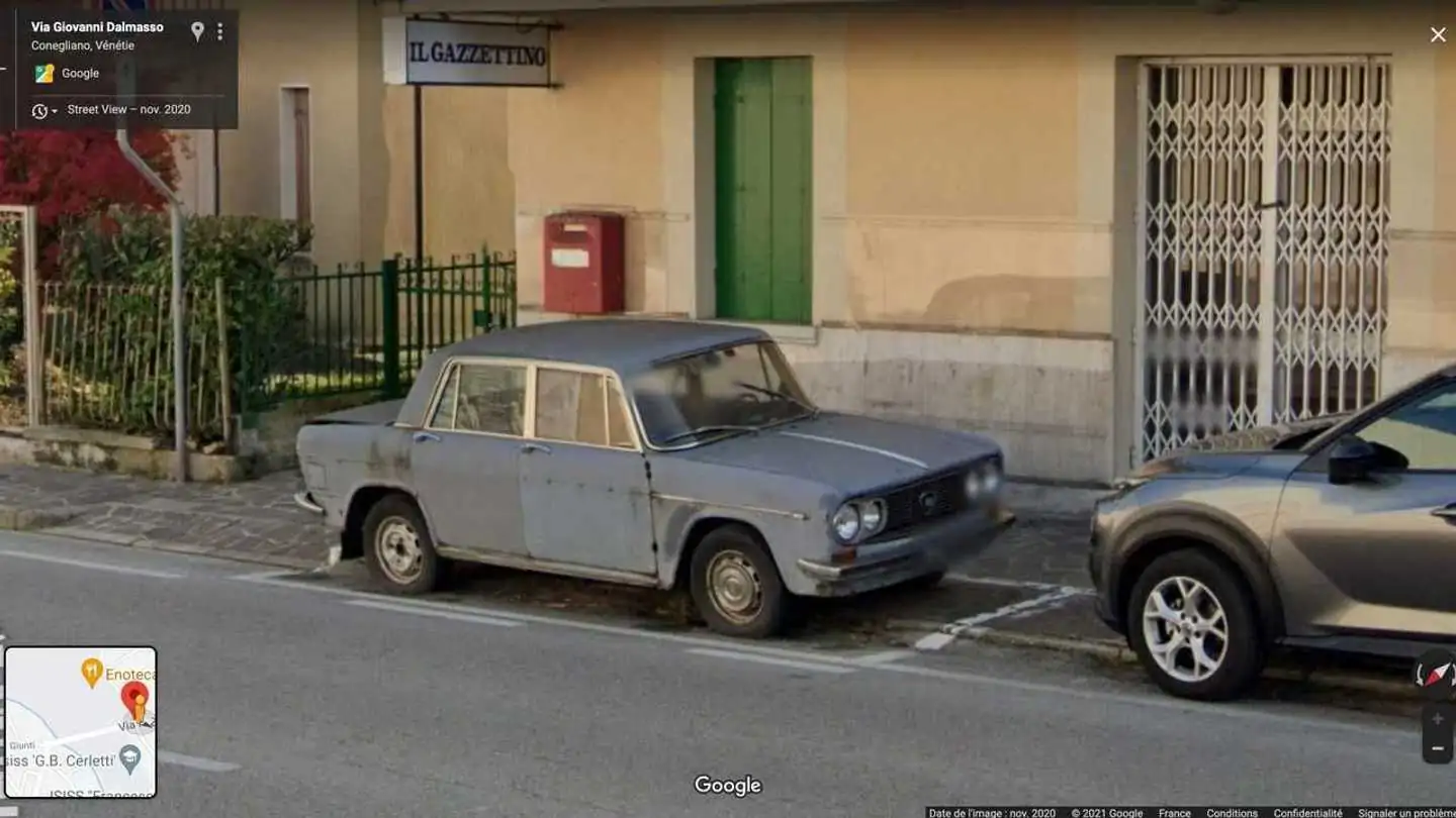 This 1970 Lancia Fulvia sat in the same spot for 47 years