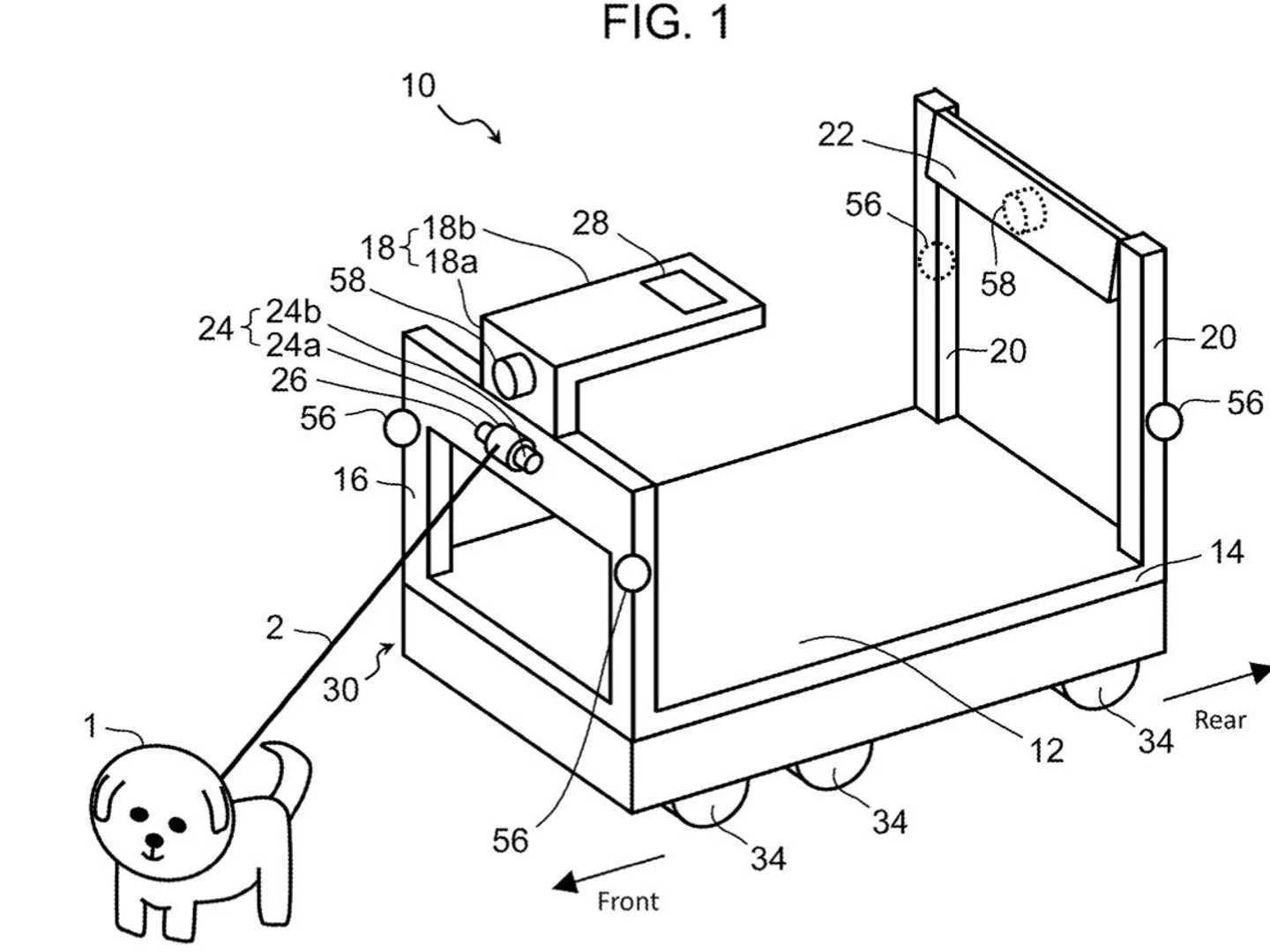 Toyota Patents a Dog-Walking Robot That Can Pick Up Pet Poop