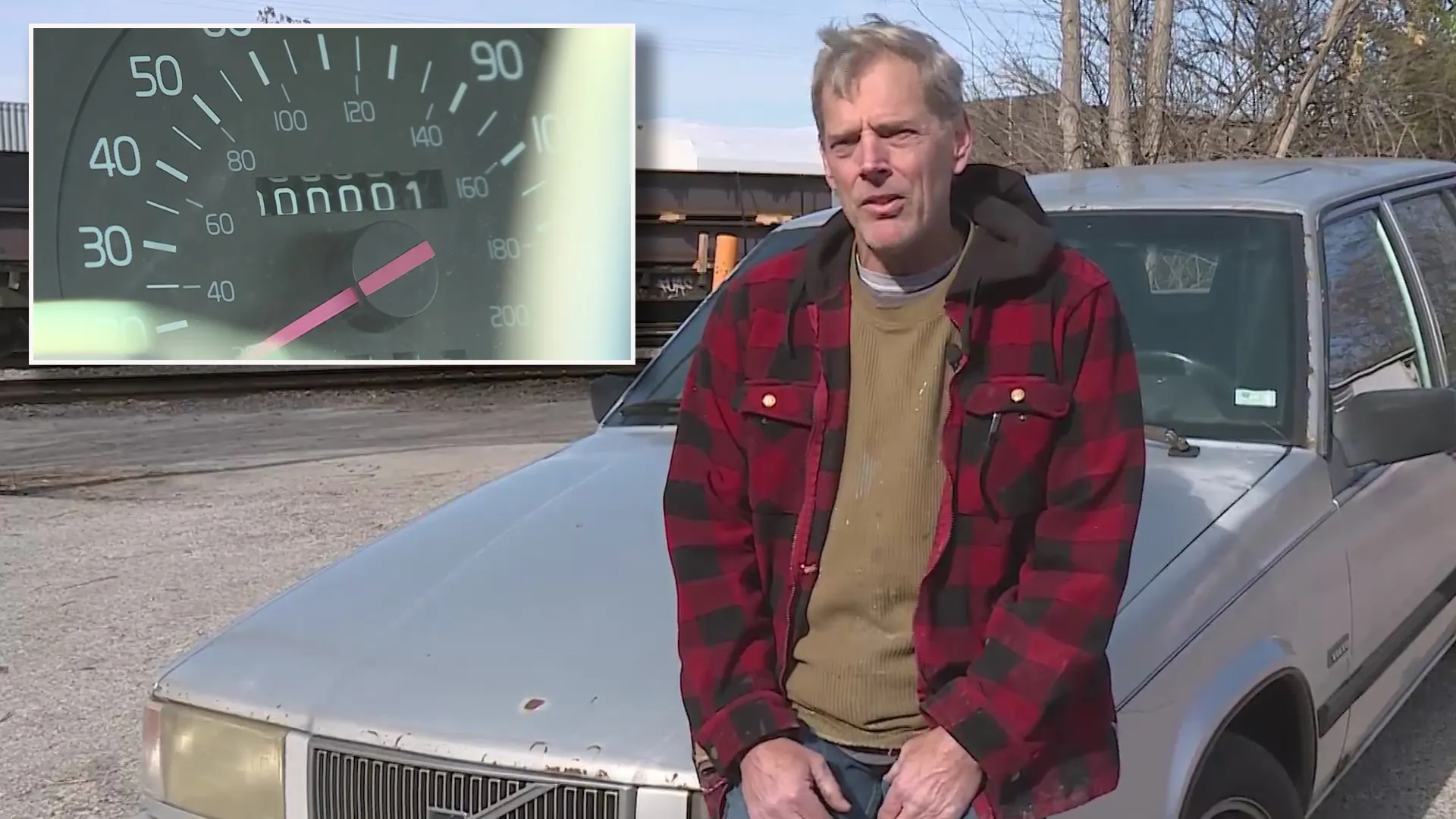 This Volvo 740 with a million miles is still going strong after 30 years