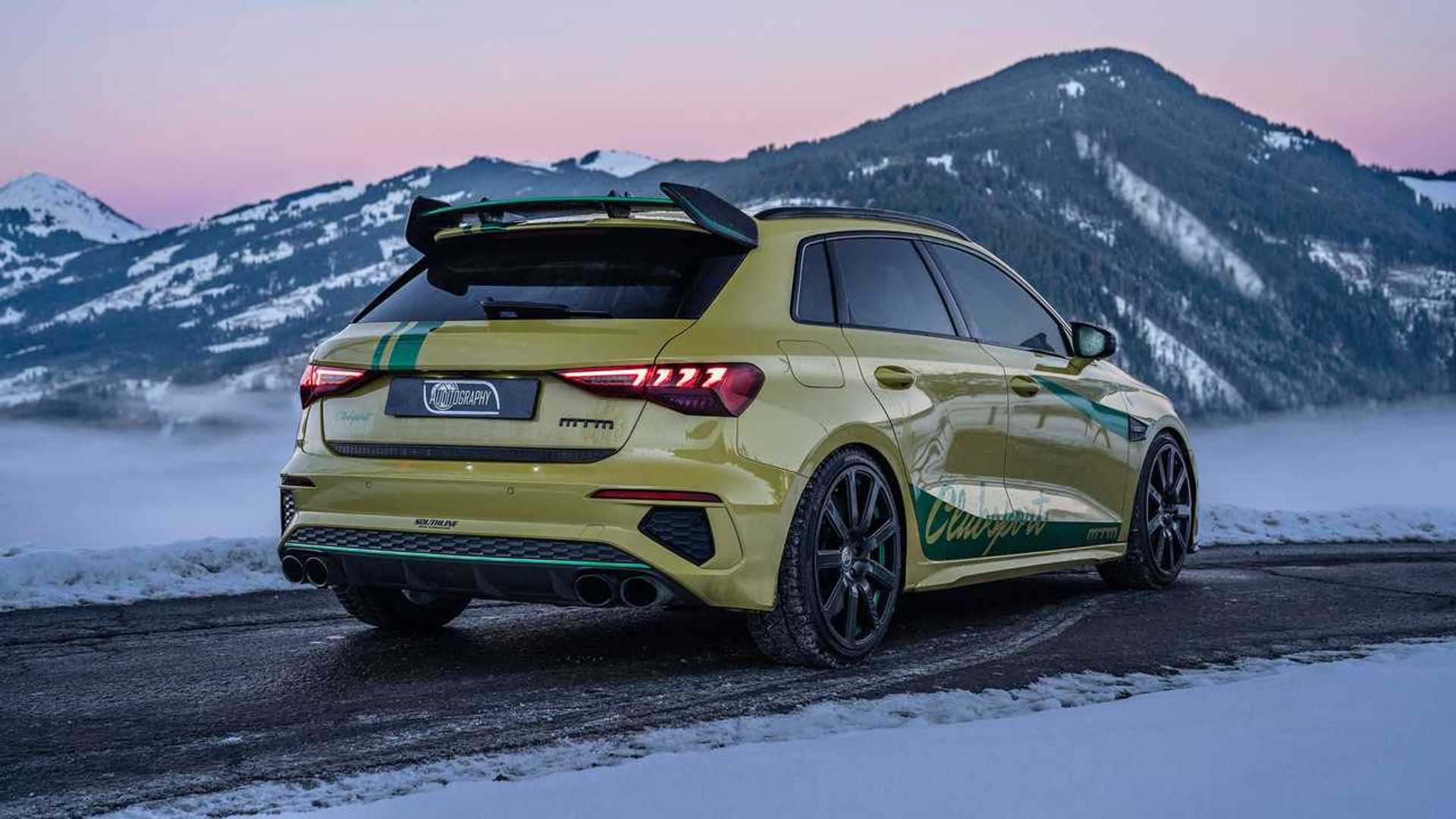 2022 Audi S3 MTM Clubsport Enjoys Fun in the Alps with 480 Horsepower