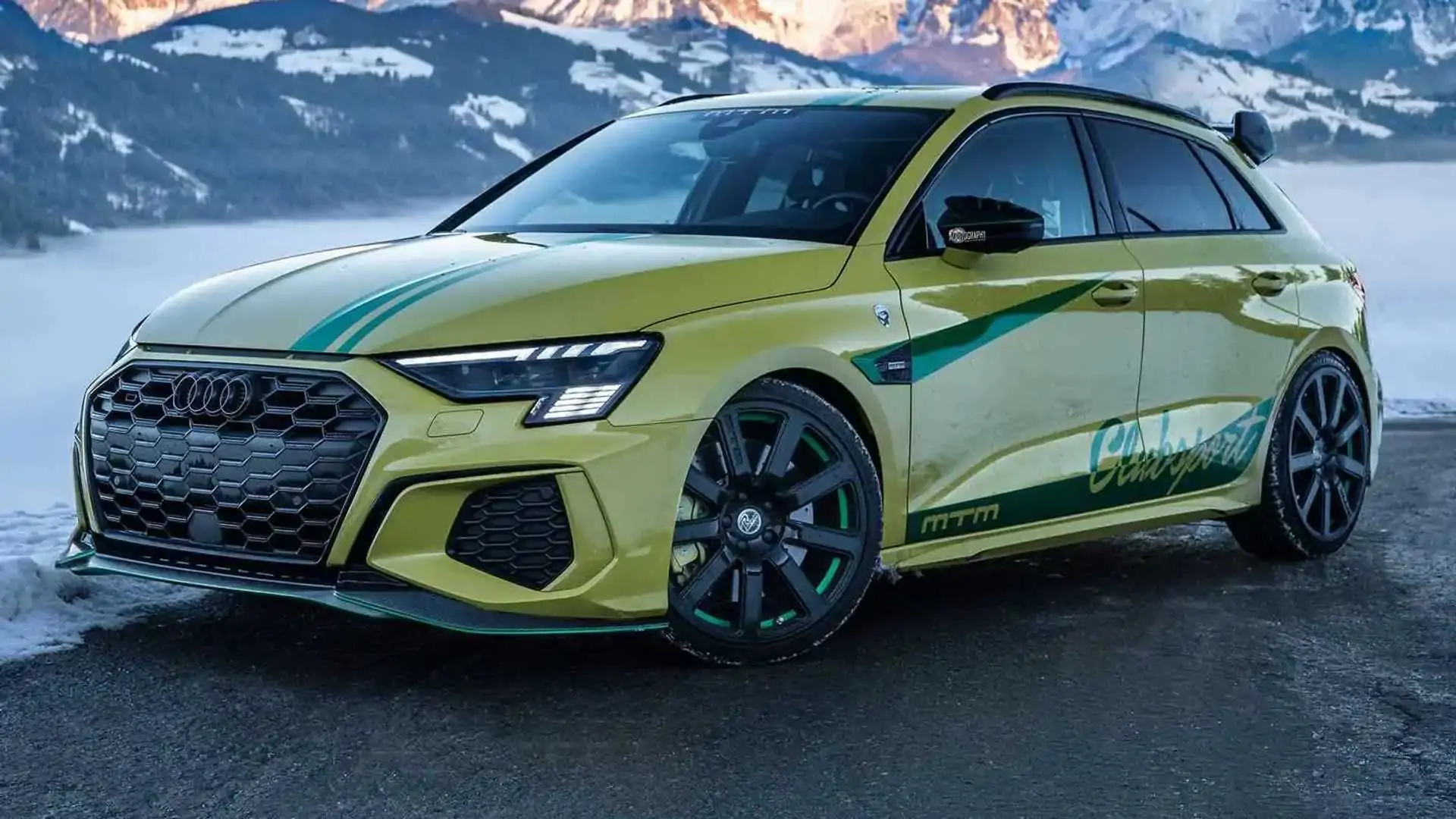 2022 Audi S3 MTM Clubsport Enjoys Fun in the Alps with 480 Horsepower