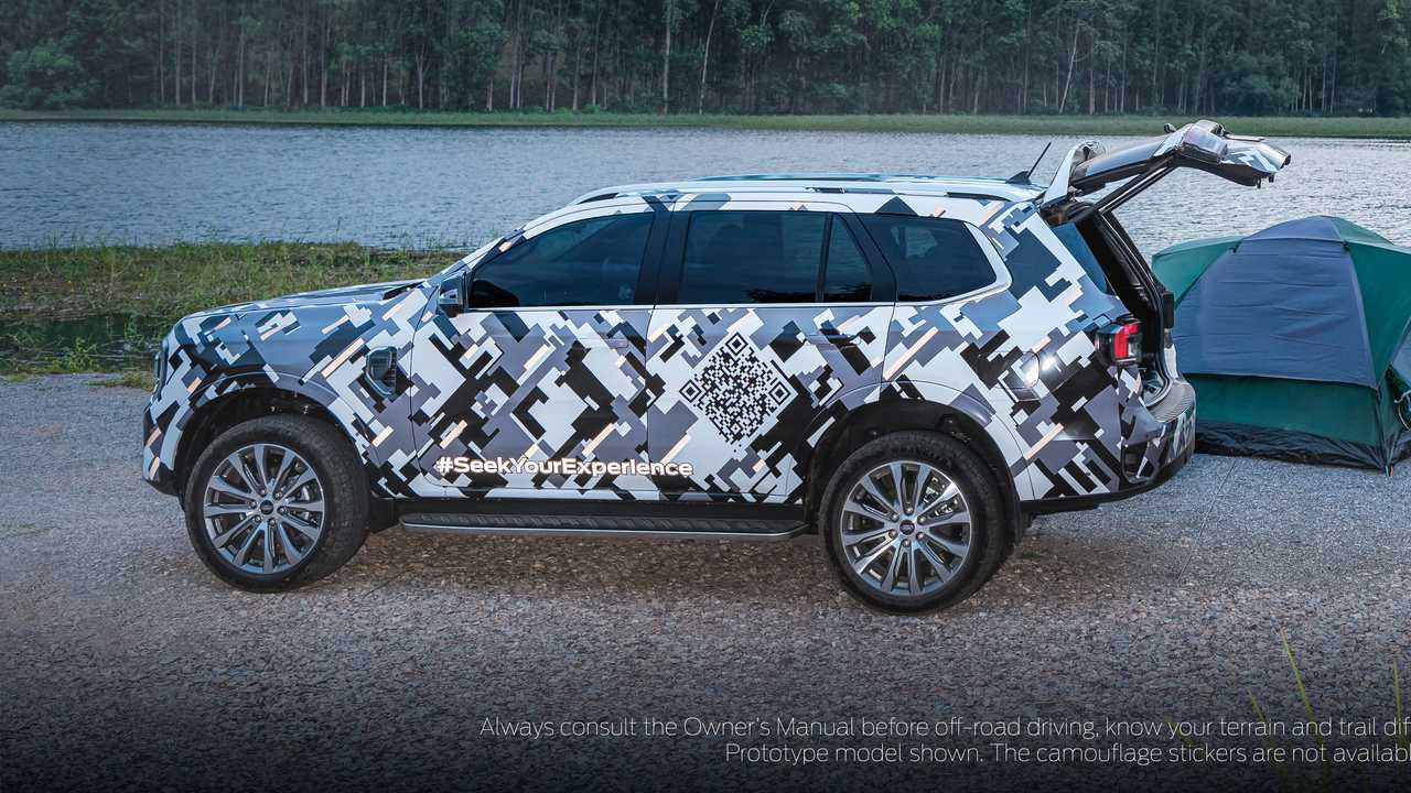 2022 Ford Everest teased as Ranger SUV with Body-On-Frame Platform