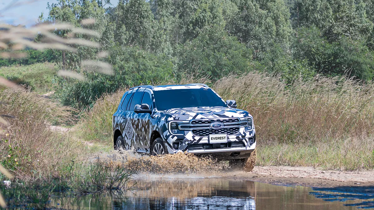 2022 Ford Everest teased as Ranger SUV with Body-On-Frame Platform