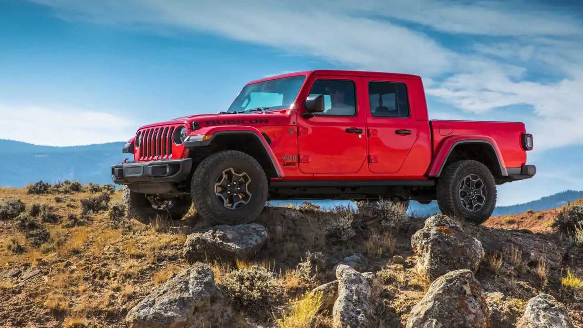 2022 Jeep Wrangler And Gladiator Get Larger Displays, New Color