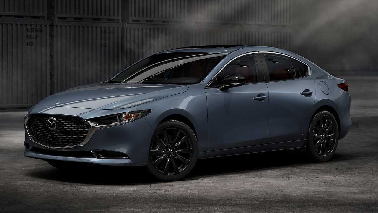 2022 Mazda3 Carbon Edition Announced with Dark Exterior and Red Interior