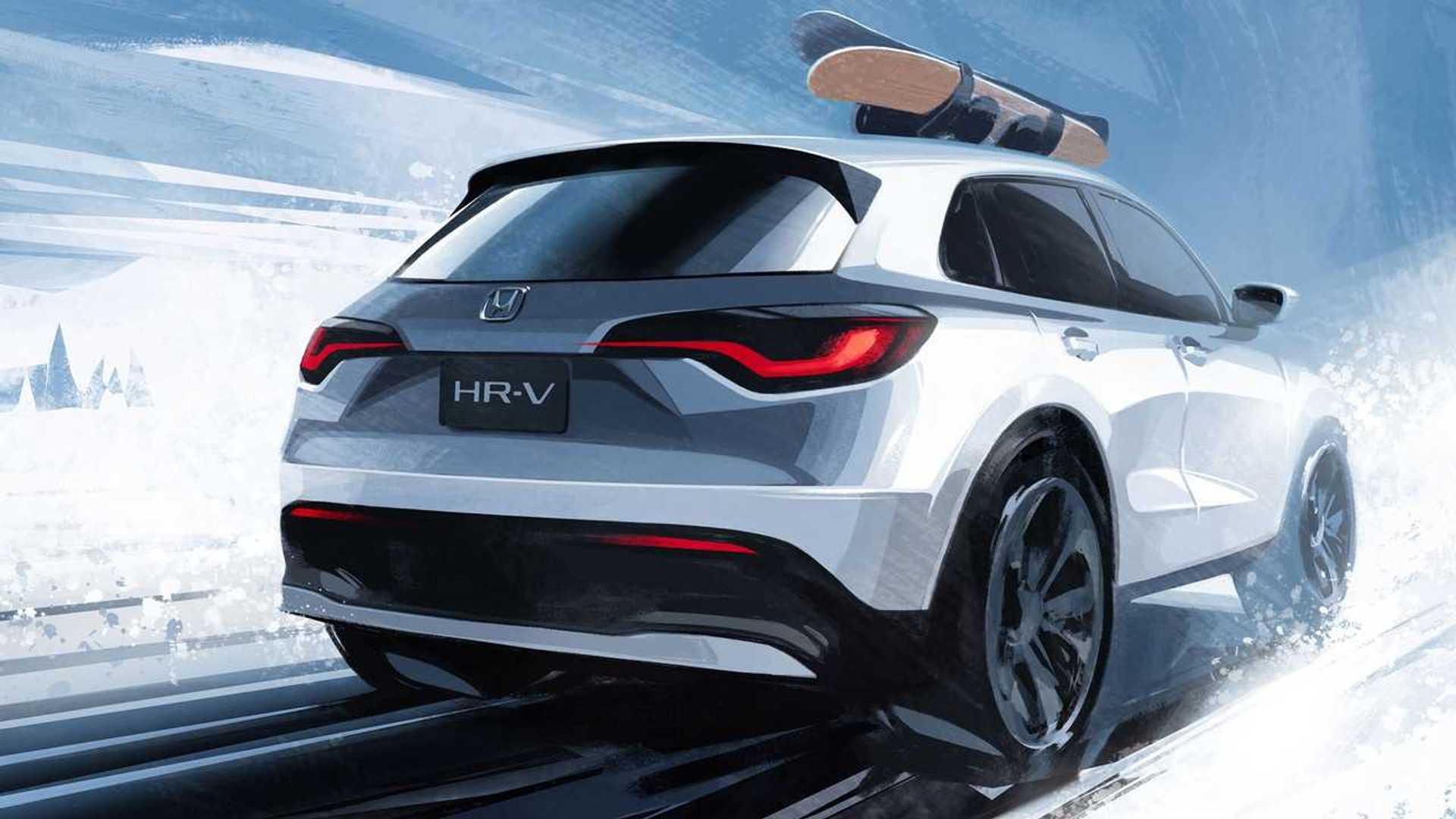 2023 Honda HRV Teased for the USA with a Different Style Than The Global Model