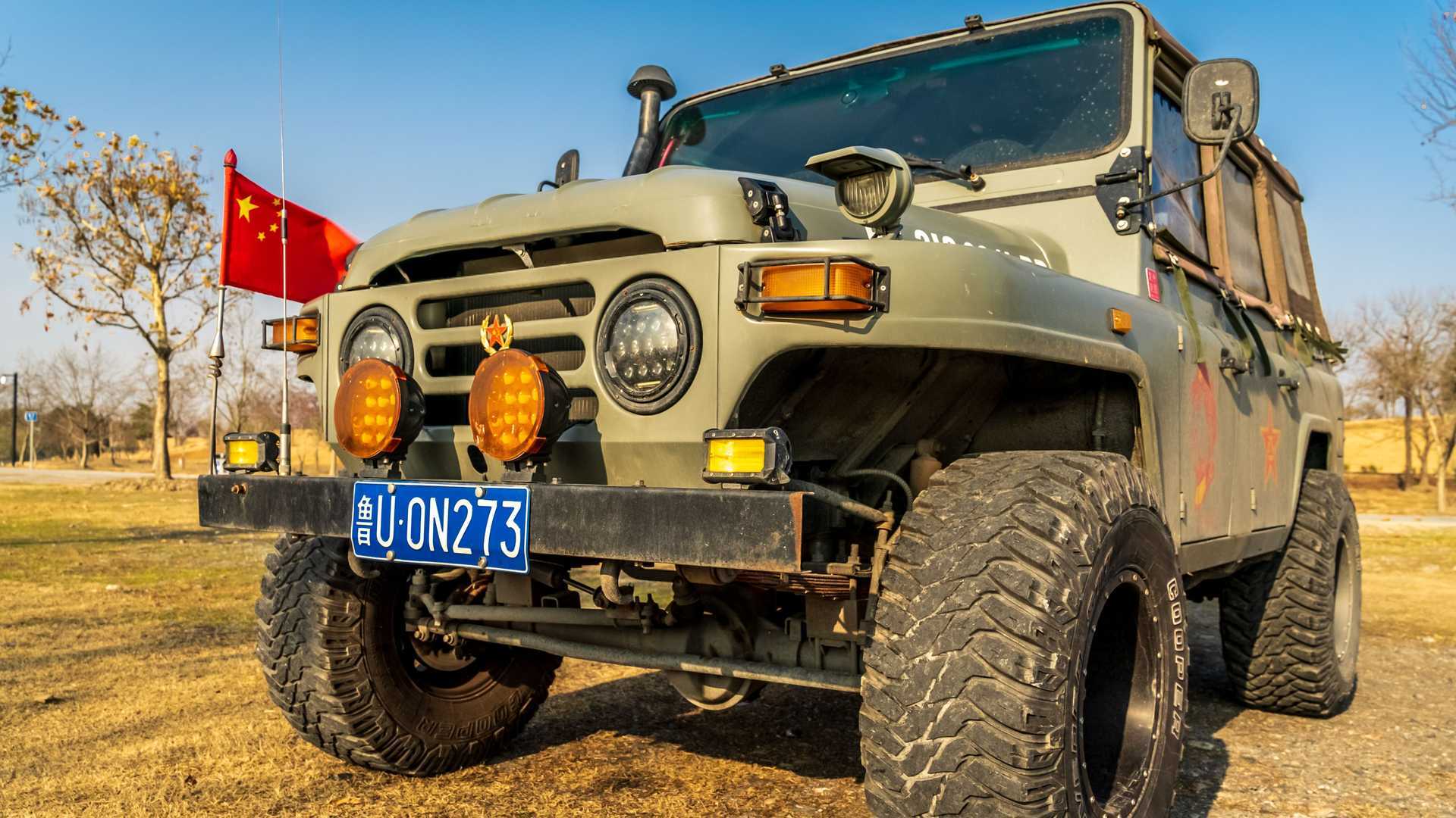 BAW BJ212 is China's answer to the Willys Jeep. You can actually buy it in 2021