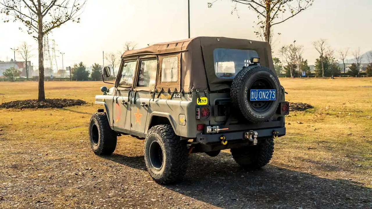 BAW BJ212 is China's answer to the Willys Jeep. You can actually buy it in 2021