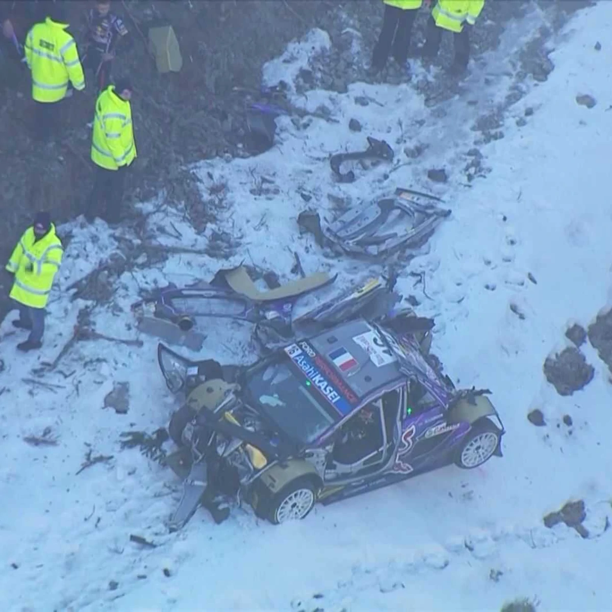 WRC Crash At Monte Carlo Looks Horrific But Everyone Walks Away