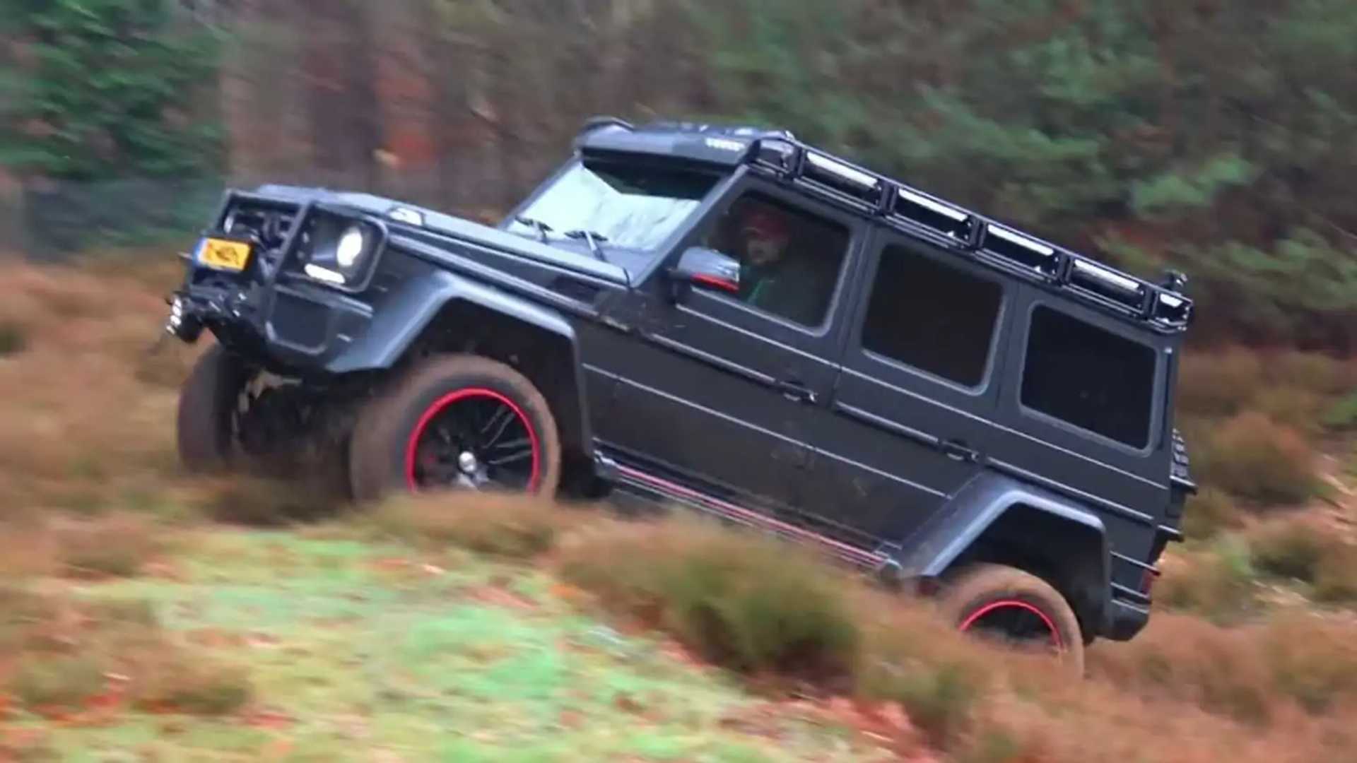 Brabus shows Mercedes G500 4x42 its worth during off-road adventure