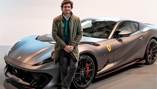 Carlos Sainz Replaces His VW Golf with a Ferrari. See him Customize it